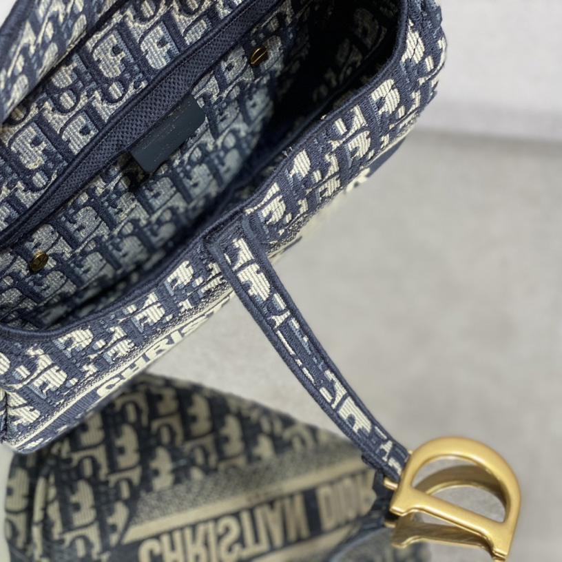 Dior Oblique Saddle Bag   25cm - EUR FASHION