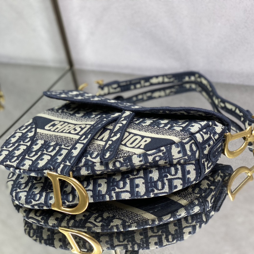 Dior Oblique Saddle Bag   25cm - EUR FASHION