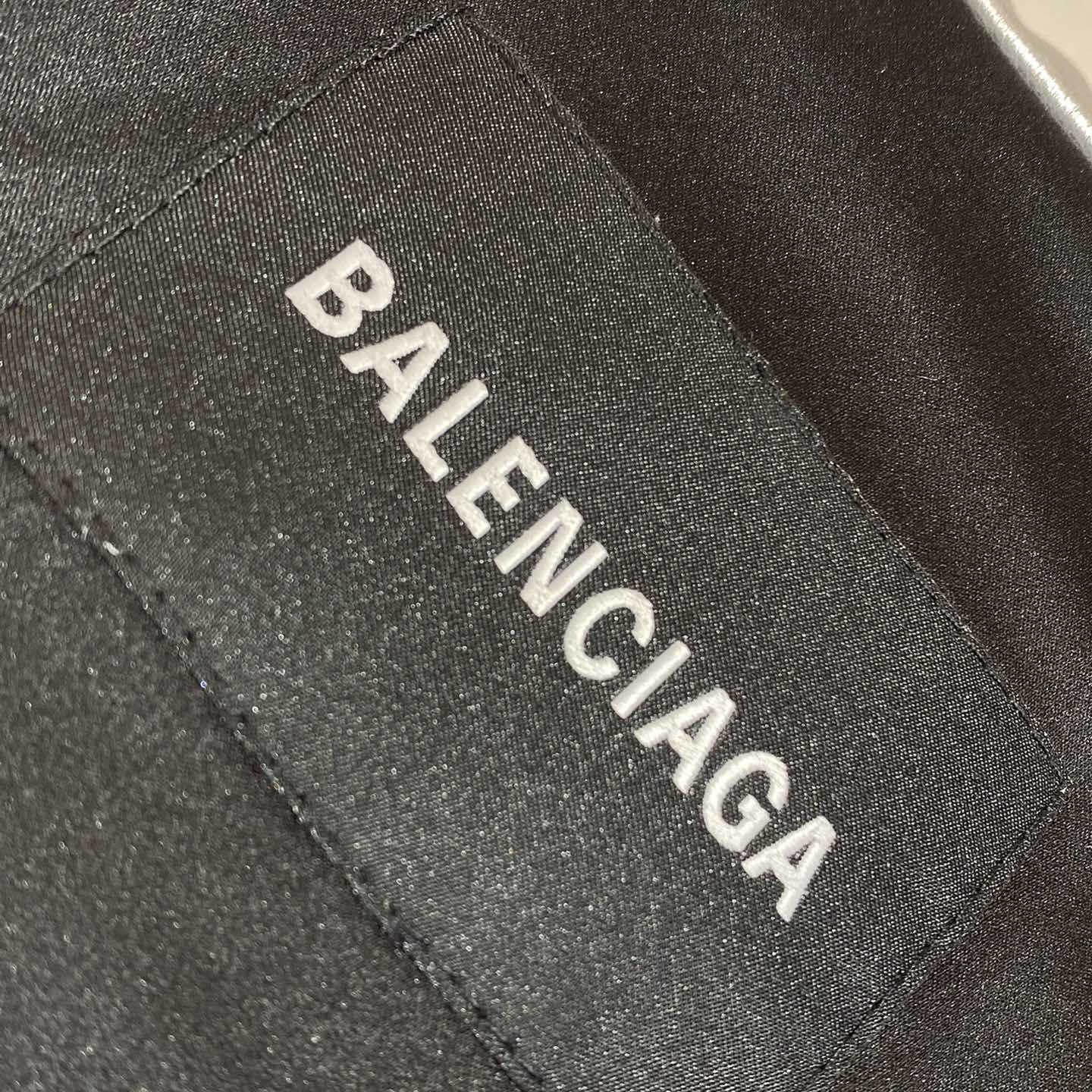 Balenciaga Unity Sports Icon Racer Jacket In Silver - EUR FASHION