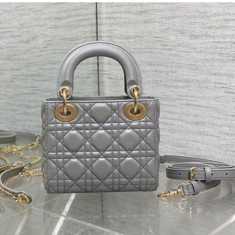 Dior Lady Dior Bag  21*11*5cm - EUR FASHION