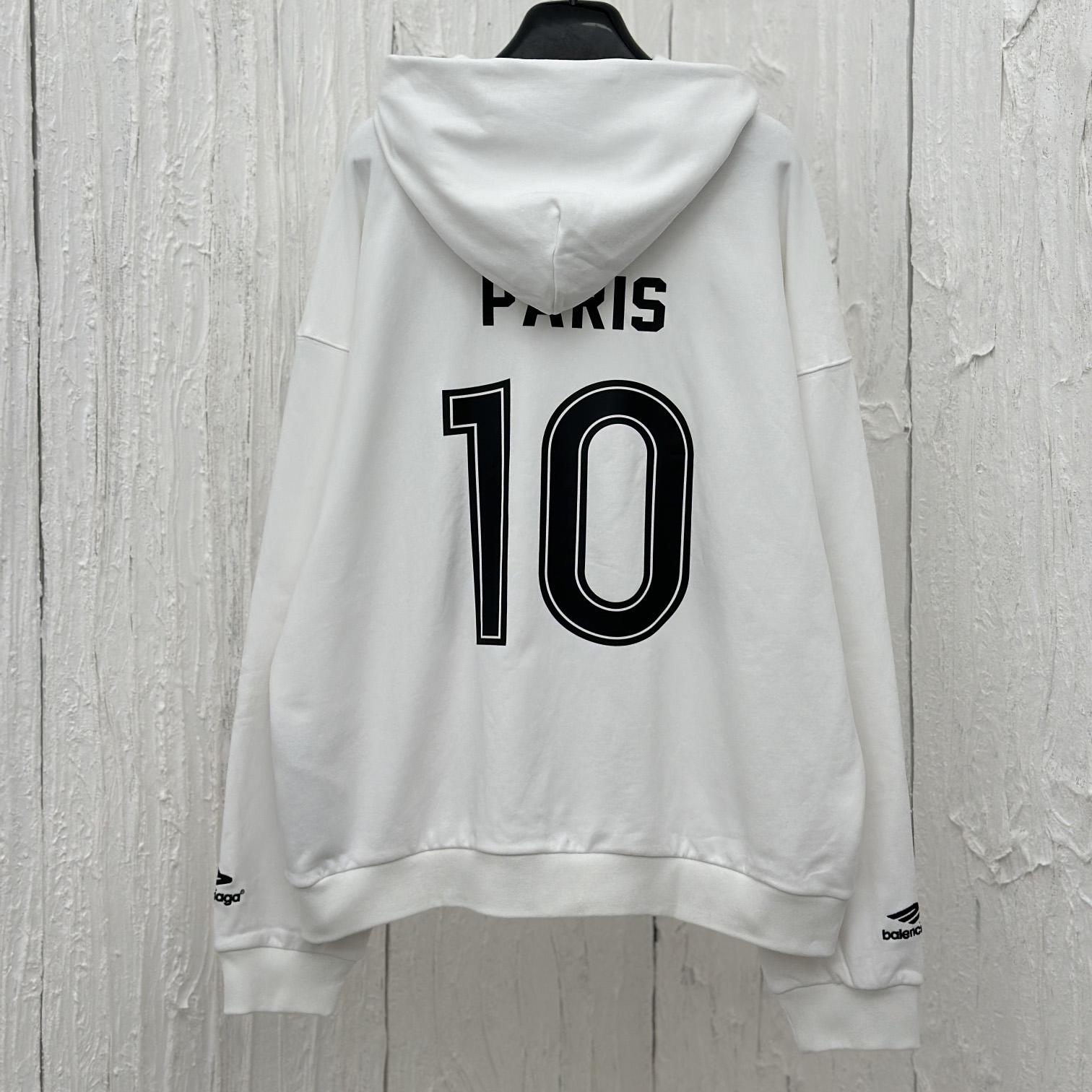 Balenciaga Soccer Zip-up Hoodie - EUR FASHION