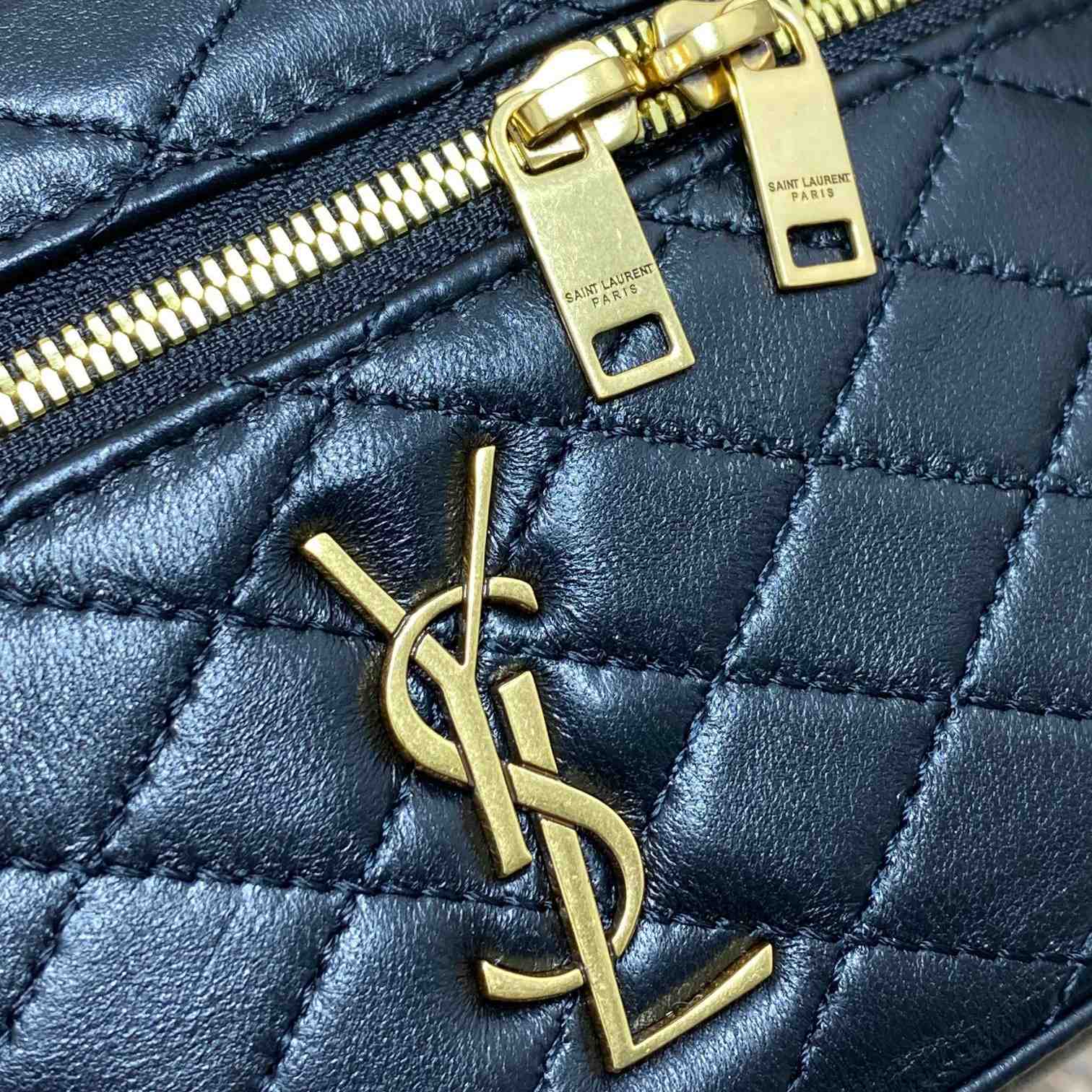 Saint Laurent Gaby Vanity Bag In Lambskin - EUR FASHION