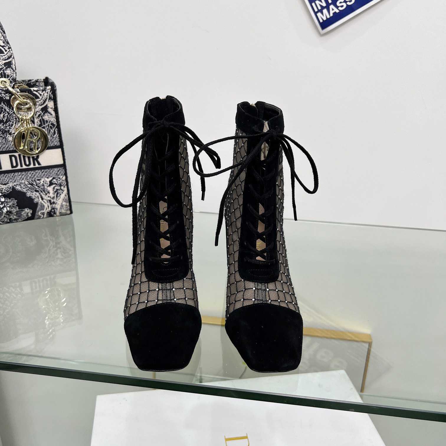 Dior Naughtily-D Heeled Ankle Boot - EUR FASHION