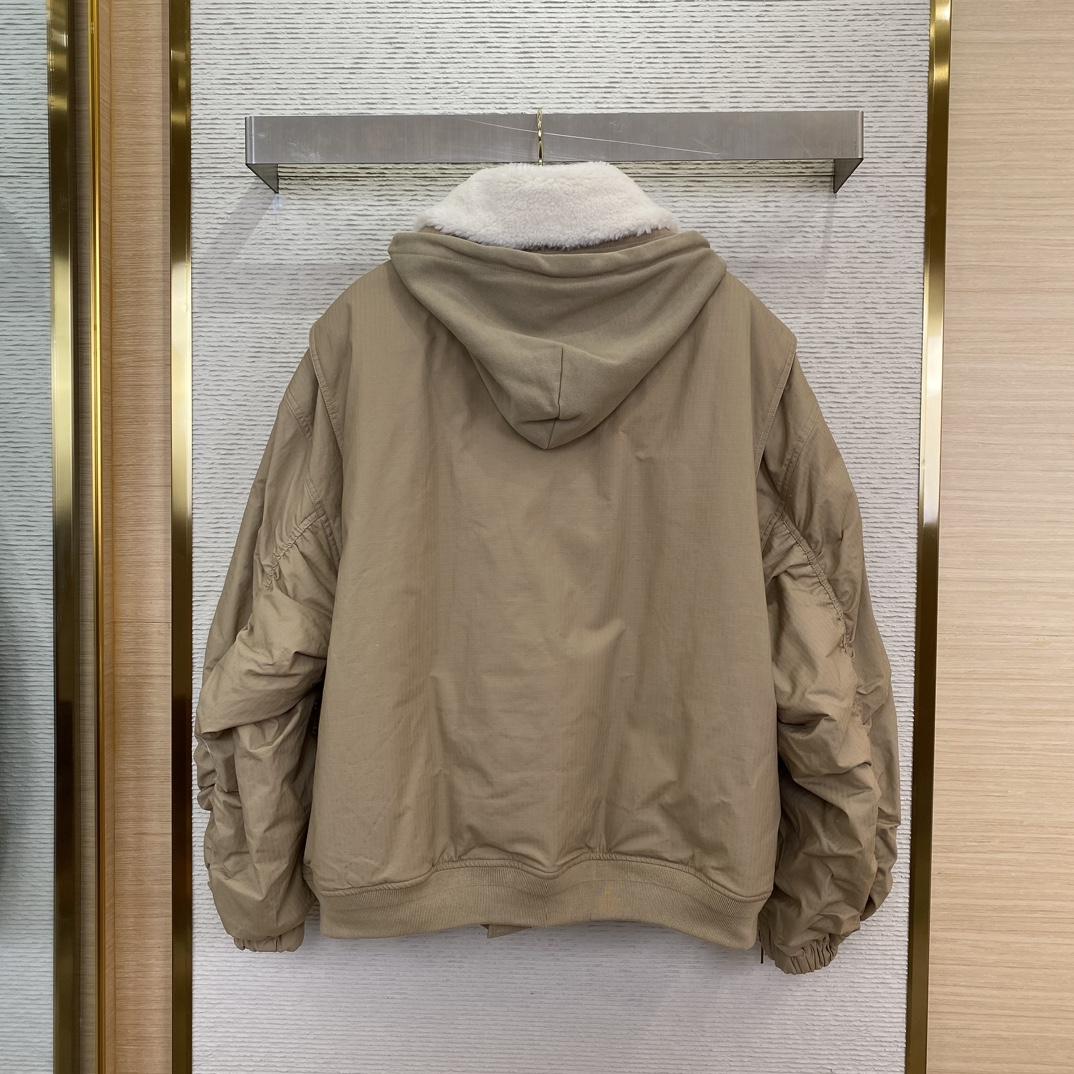 Balenciaga Hooded Bomber Jacket - EUR FASHION