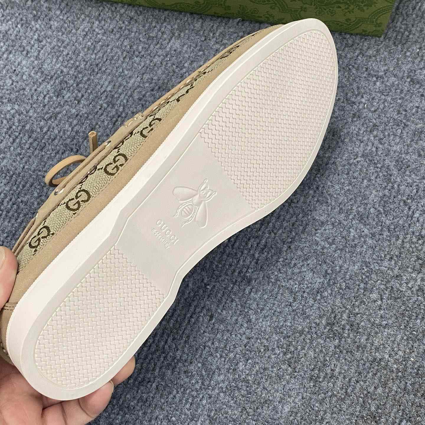 Gucci Men's Original GG Lace-up Loafer - EUR FASHION