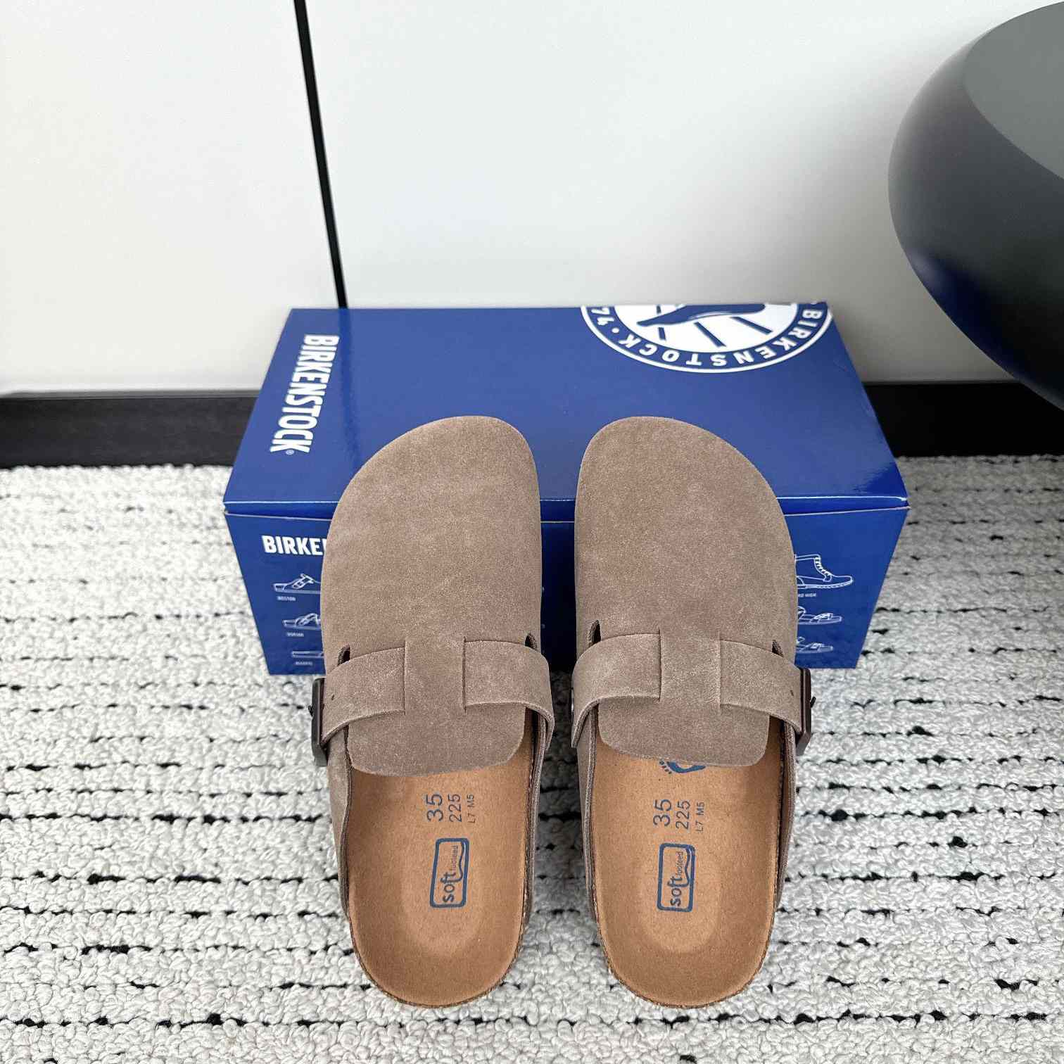 Birkenstock Boston Soft Footbed Suede Leather - EUR FASHION
