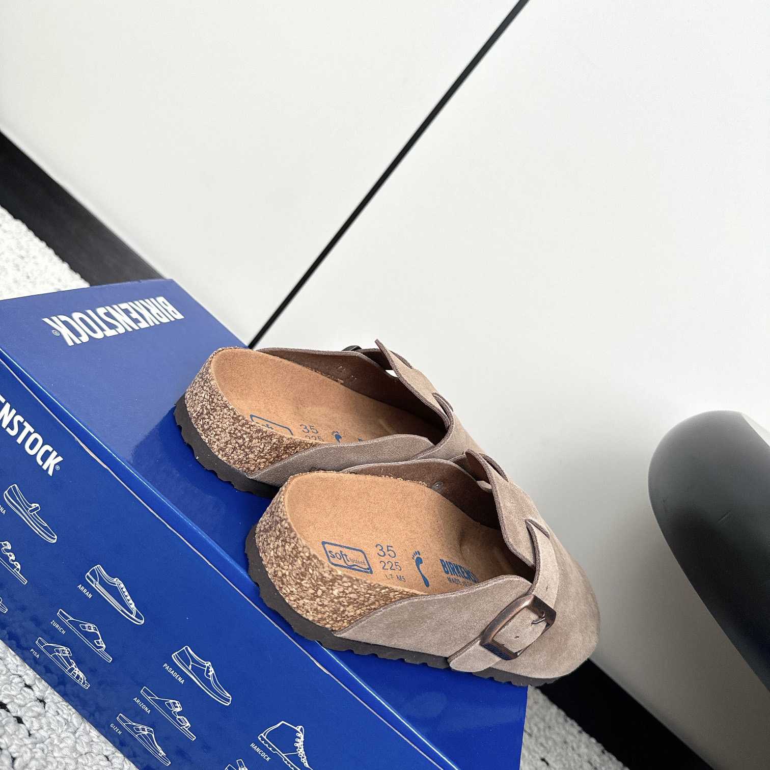 Birkenstock Boston Soft Footbed Suede Leather - EUR FASHION