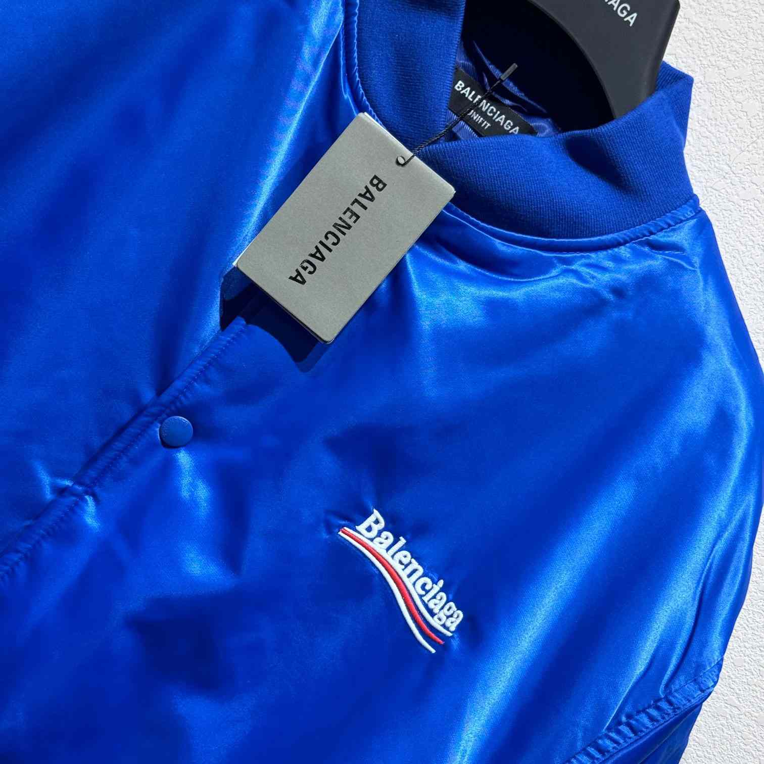 Balenciaga Embroidered-logo Bomber Jacket - EUR FASHION