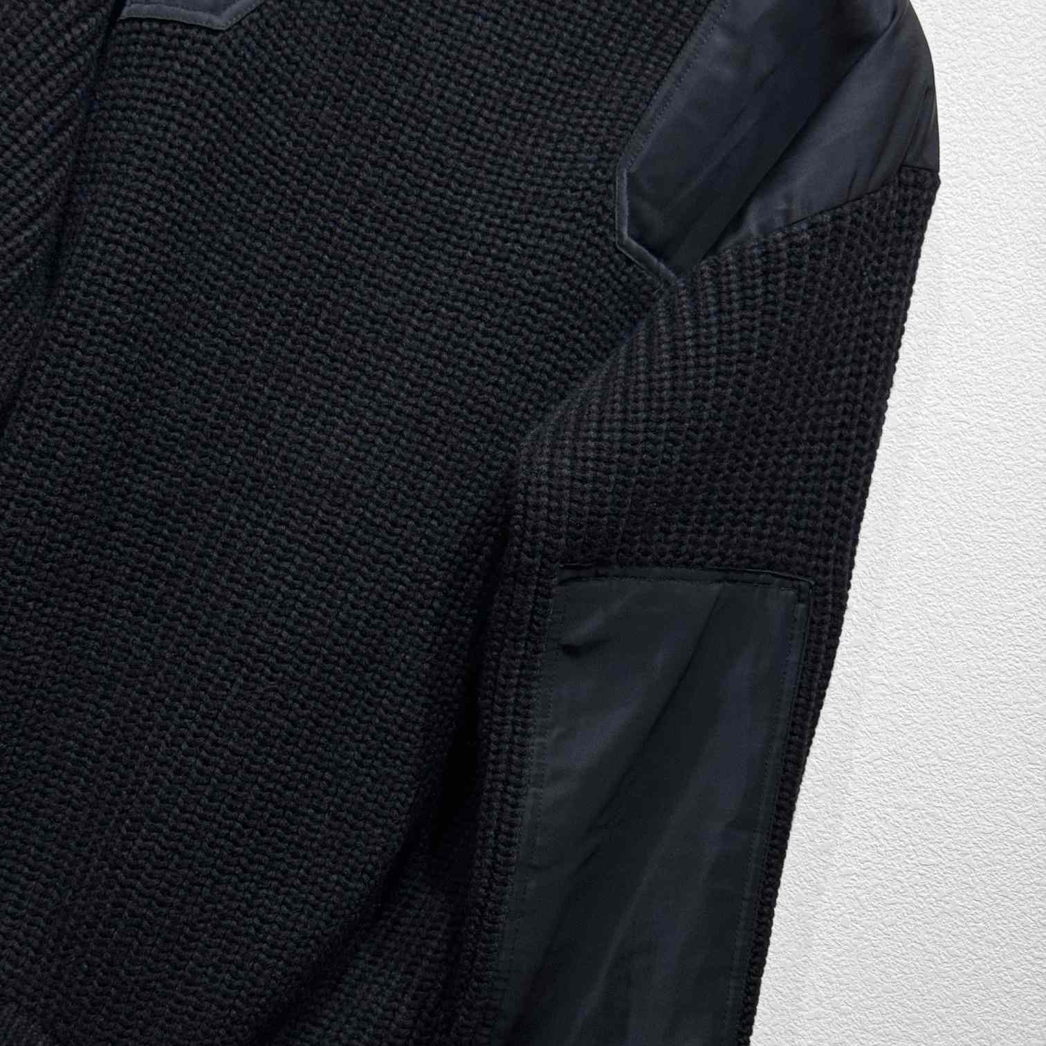 Prada Wool And Cashmere Cardigan With Re-Nylon Details - EUR FASHION