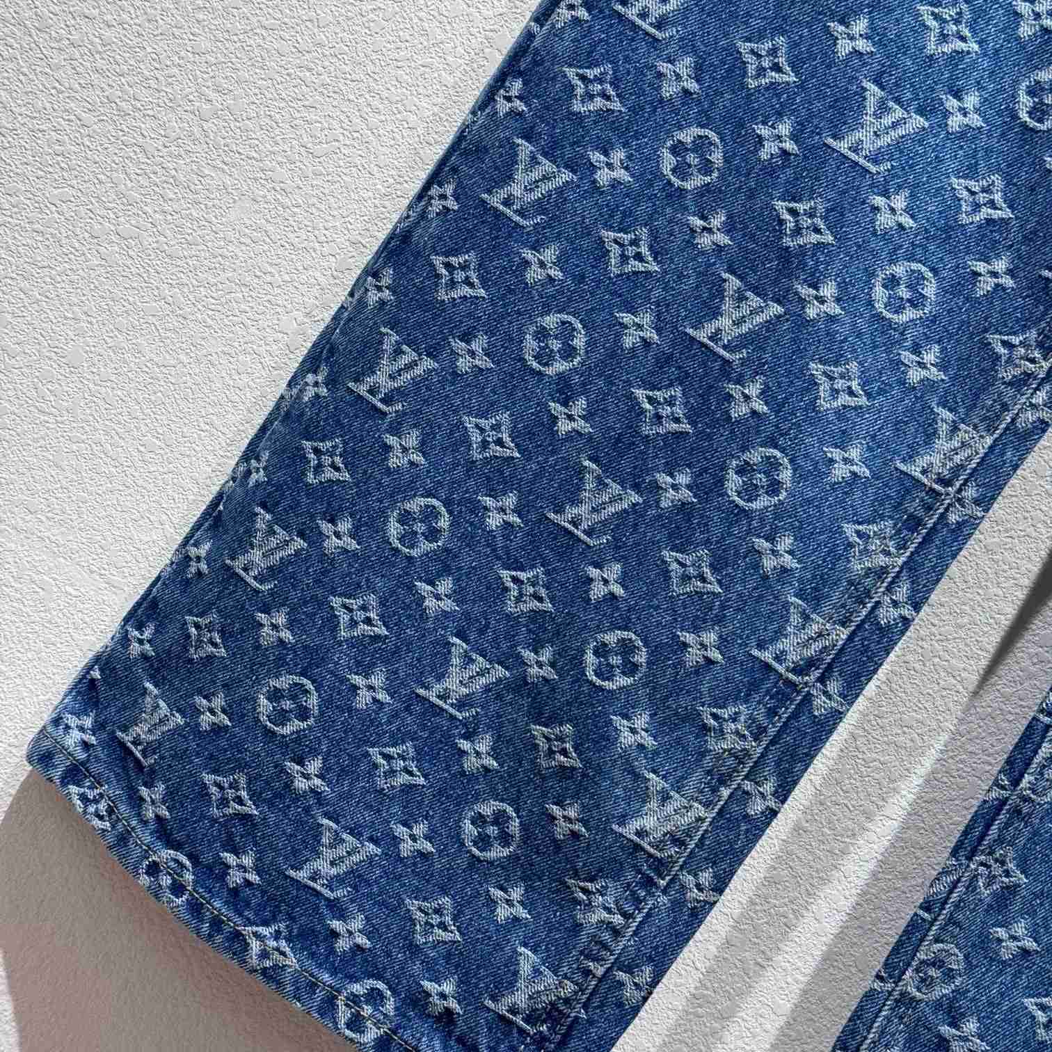 Louis Vuitton Monogram Denim Jeans - EUR FASHION