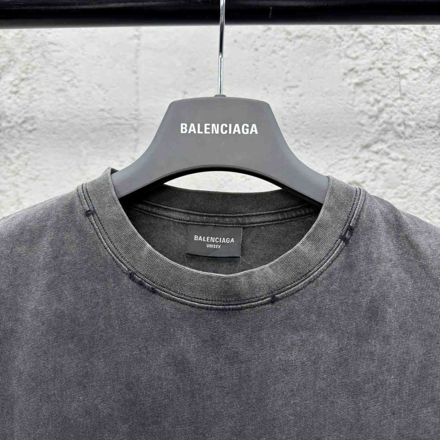 Balenciaga College T-Shirt 'Black' - EUR FASHION