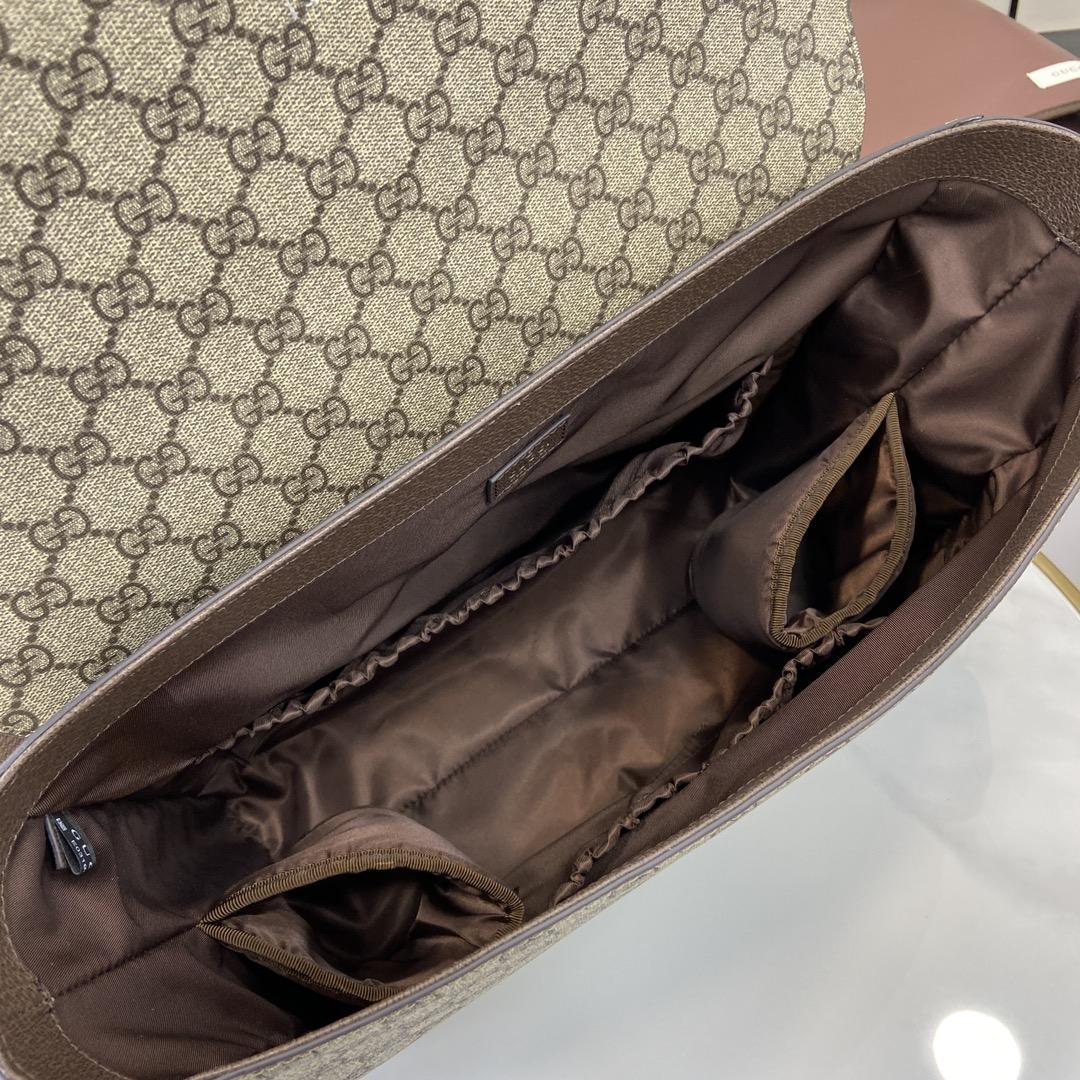 Gucci Large GG Diaper Bag - EUR FASHION