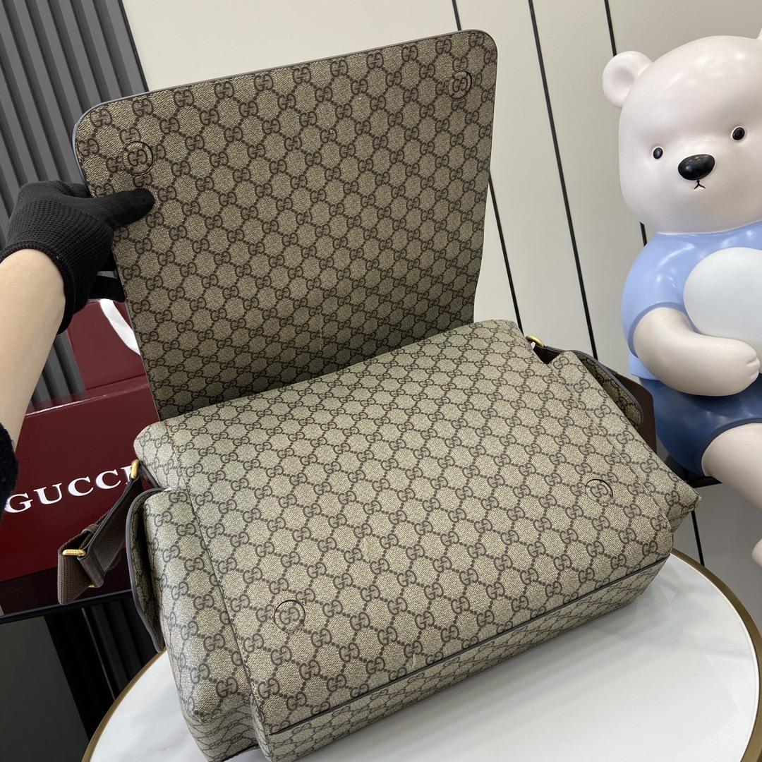 Gucci Large GG Diaper Bag - EUR FASHION