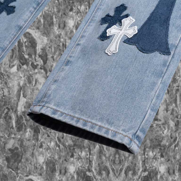 Chrome Heart Jeans - EUR FASHION