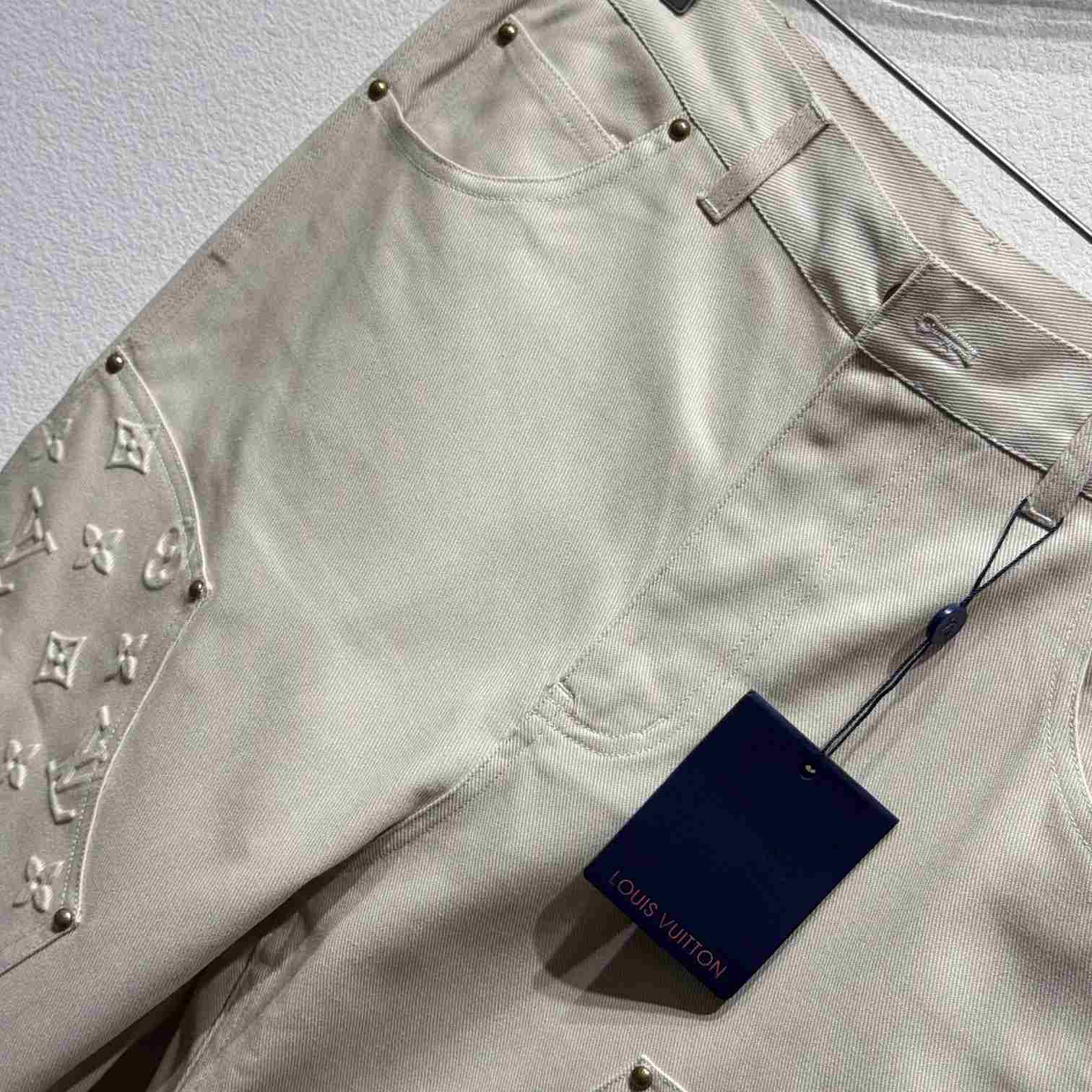 Louis Vuitton Monogram Denim Pants - EUR FASHION