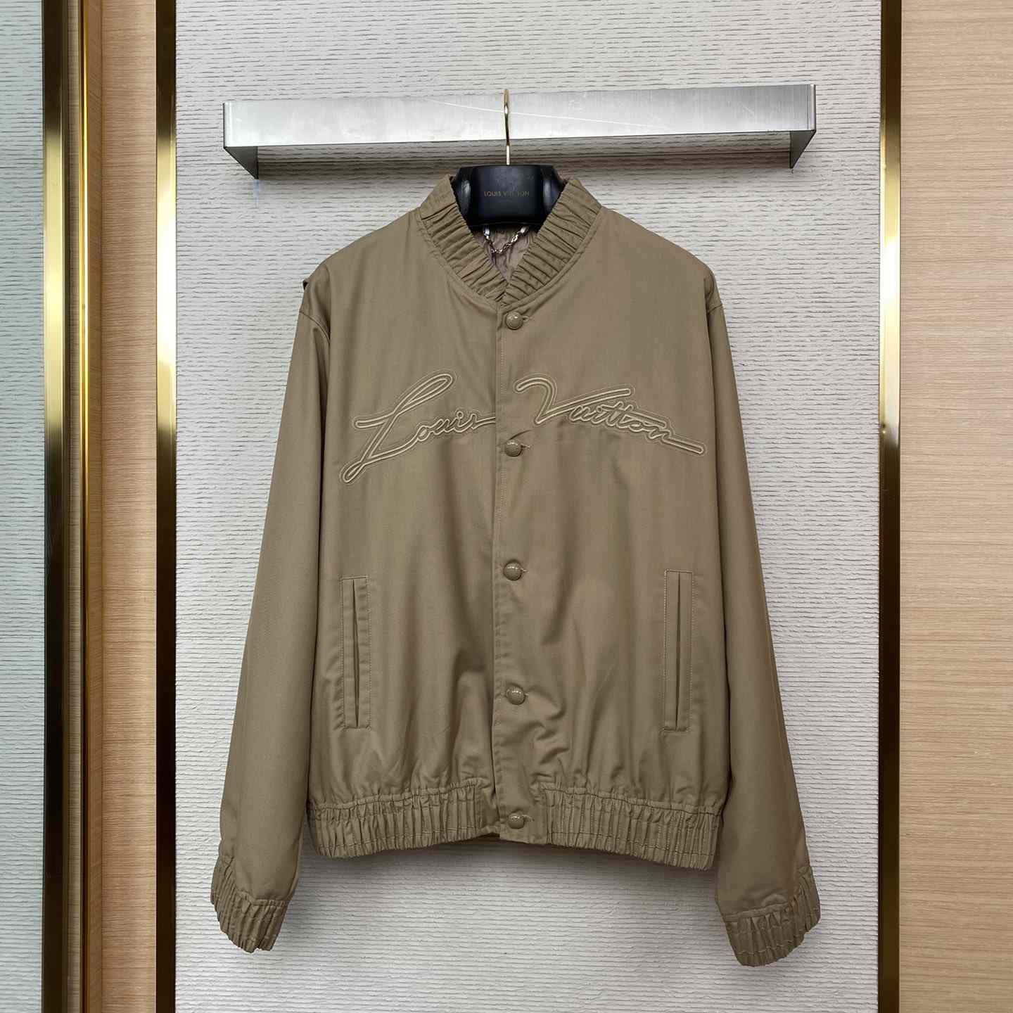 Louis Vuitton Embroidered Cotton Blend Bomber  1AFQE2 - EUR FASHION