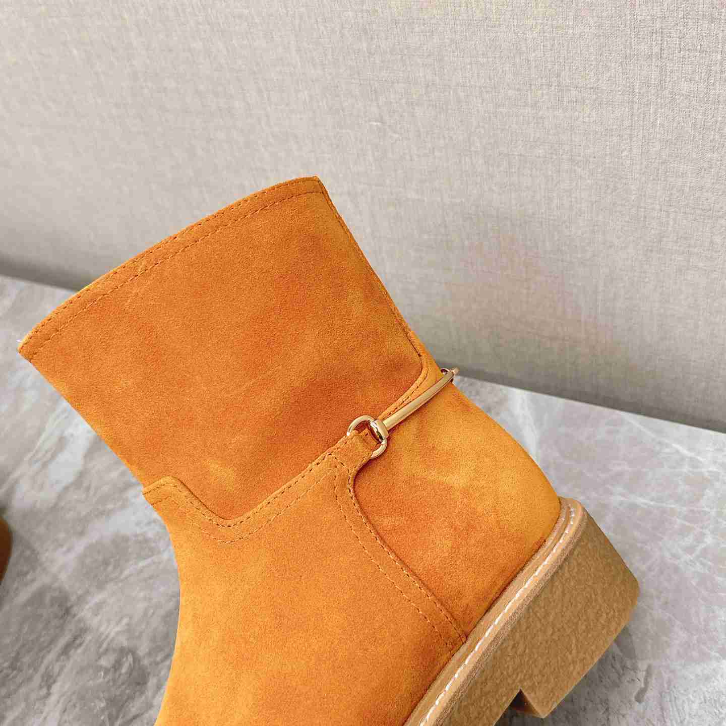 Gucci Women's Slim Horsebit Ankle Boot - EUR FASHION