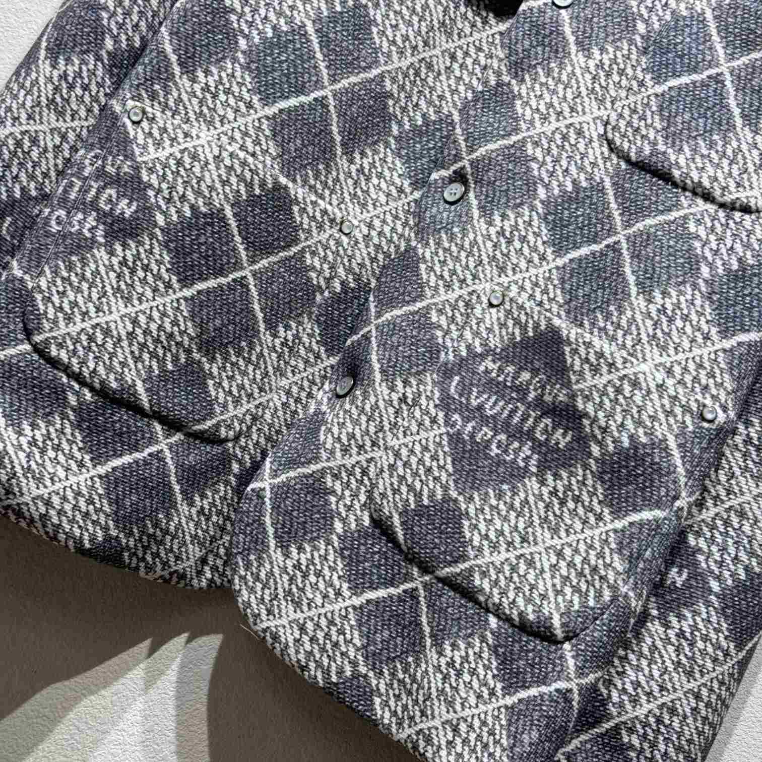 Louis Vuitton Chic Collarless Wool Jacket   1AGIZY - EUR FASHION