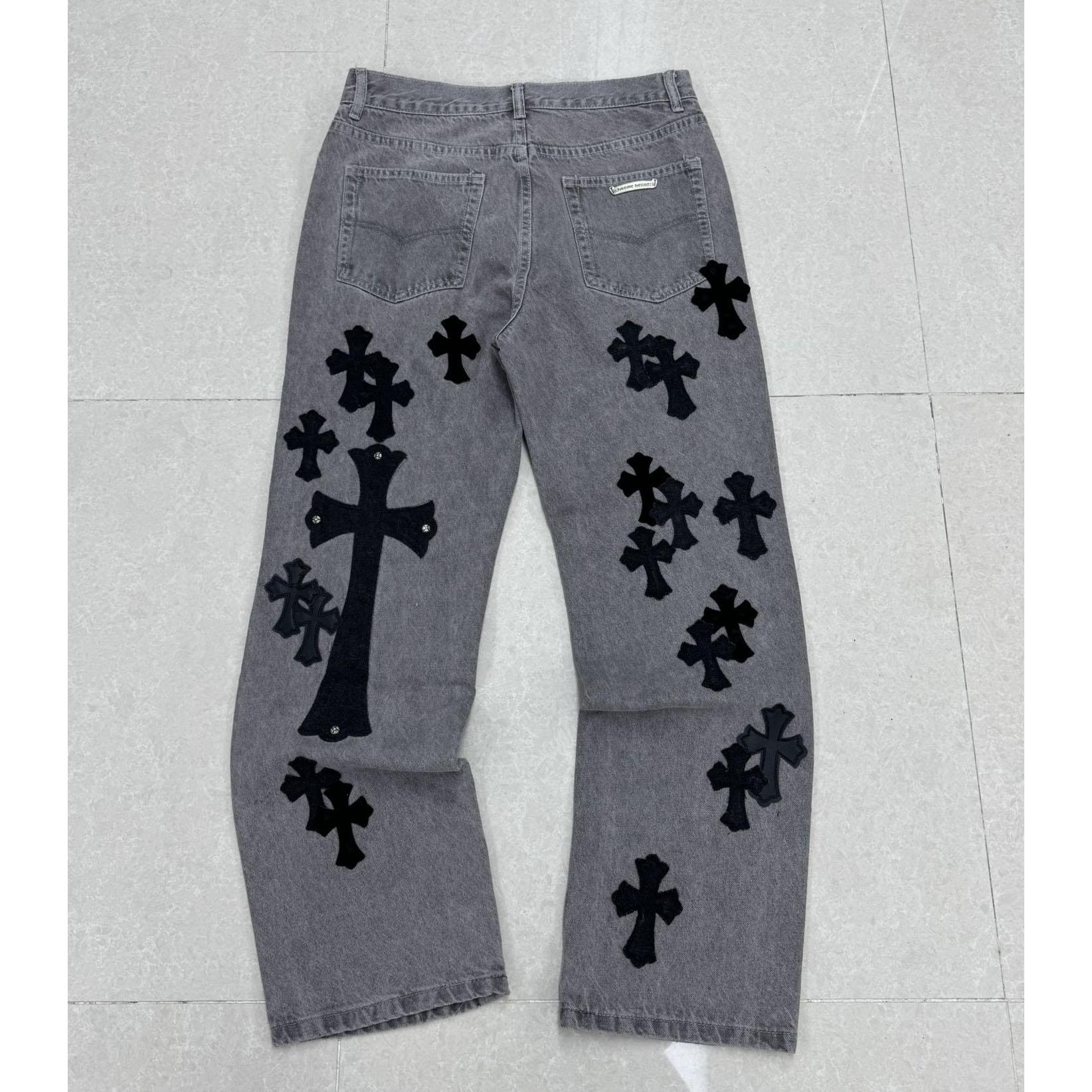 Chrome Heart X SexRecords Jeans - EUR FASHION