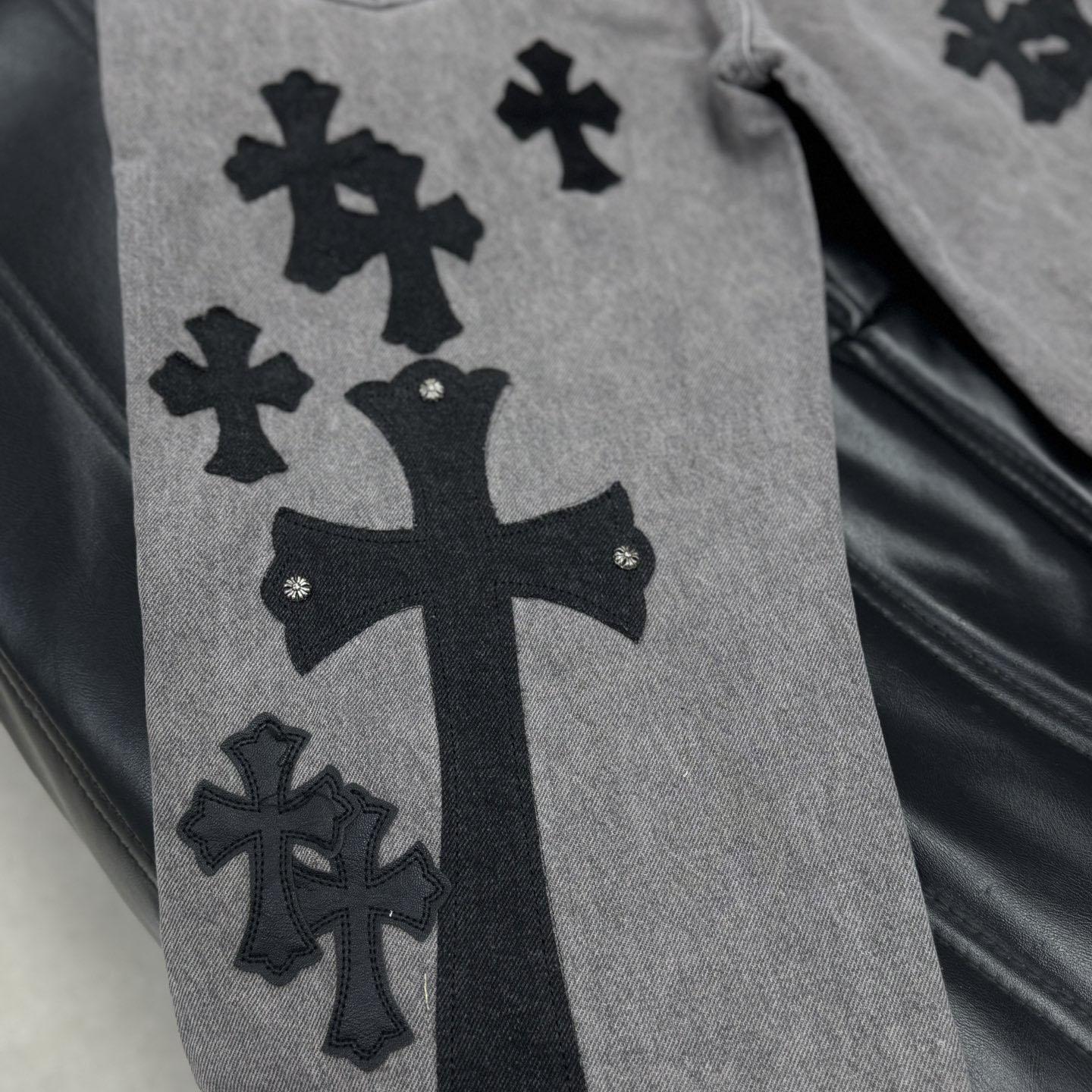 Chrome Heart X SexRecords Jeans - EUR FASHION