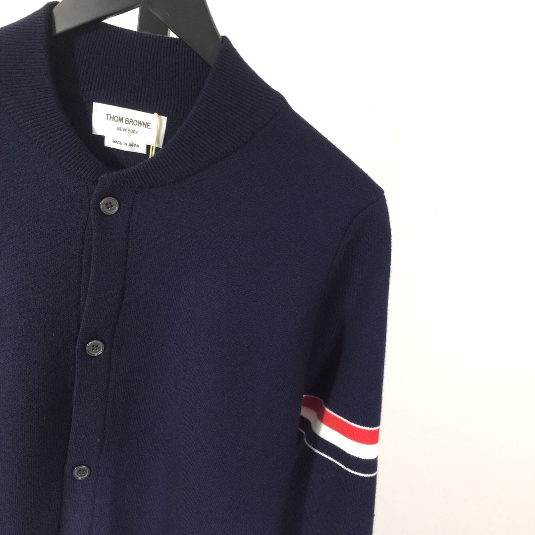 Thom Browne 4-Bar Cardigan - EUR FASHION