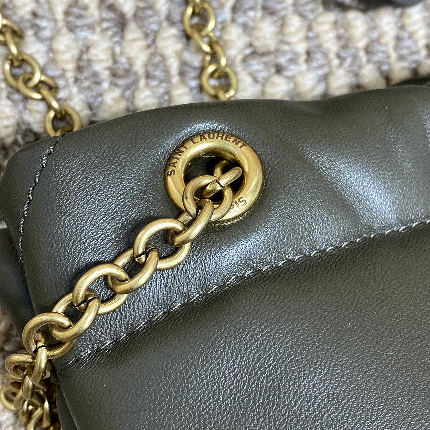 Saint Laurent Jamie Pochon In Lambskin - EUR FASHION