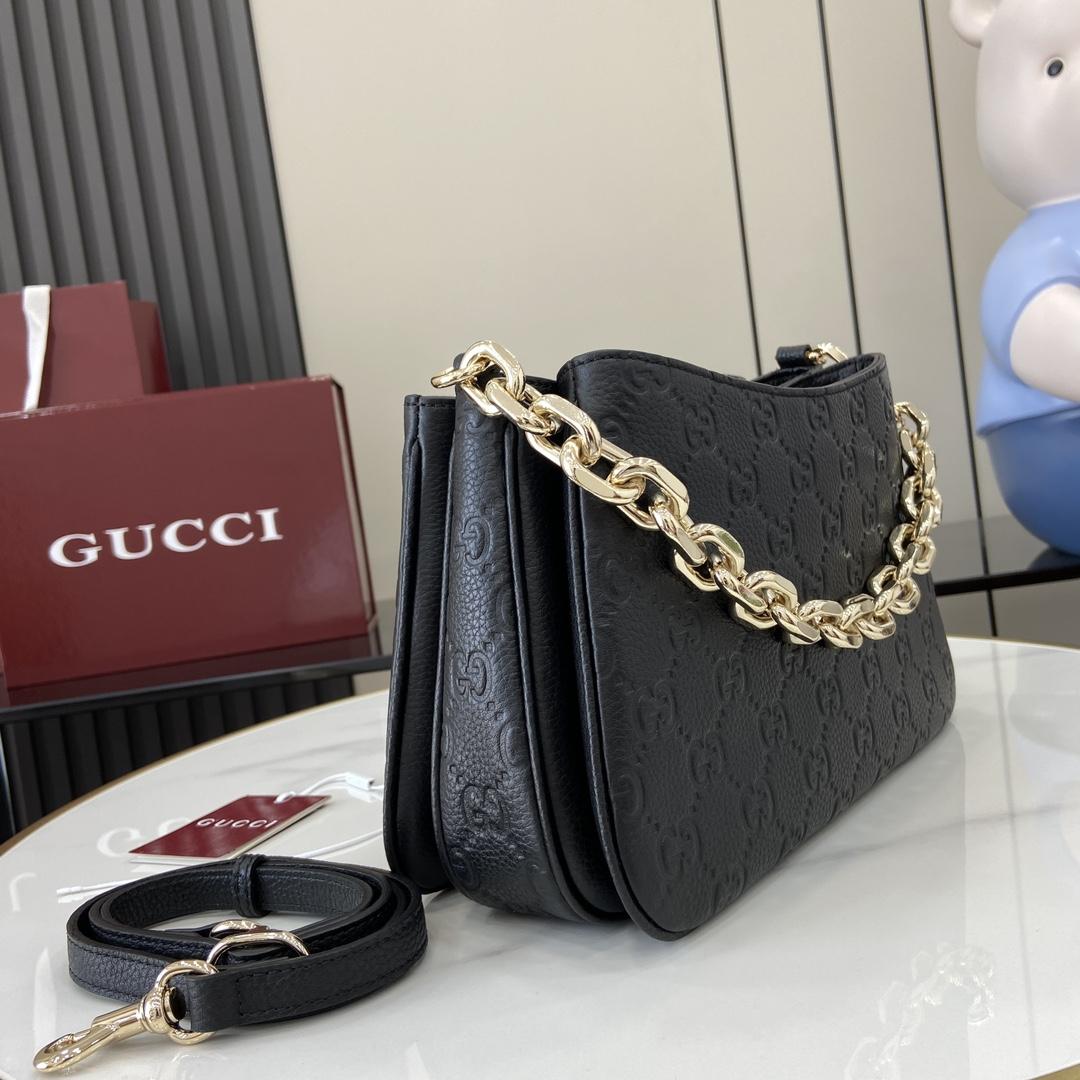 Gucci GG Emblem Mini Shoulder Bag  - EUR FASHION