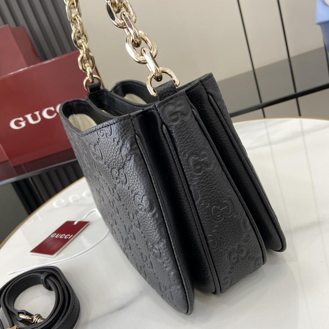 Gucci GG Emblem Mini Shoulder Bag  - EUR FASHION