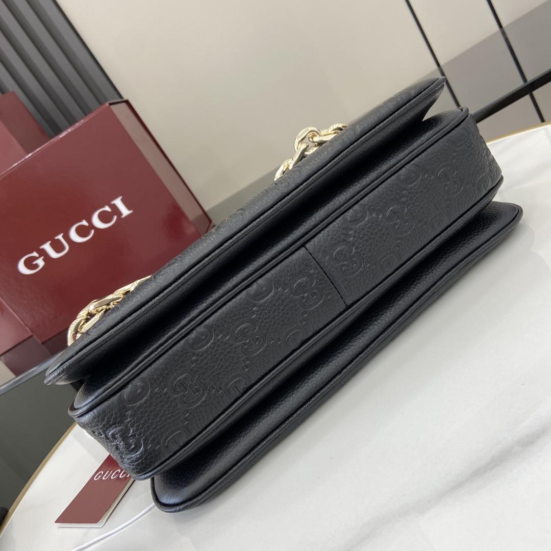 Gucci GG Emblem Mini Shoulder Bag  - EUR FASHION