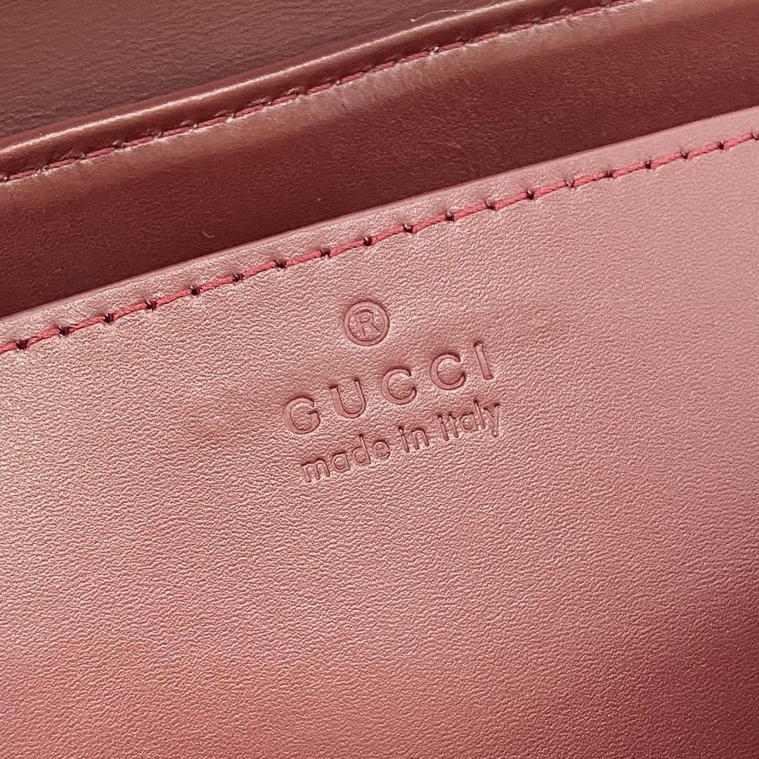 Gucci GG Mini Shoulder Bag With Cat Detail - EUR FASHION