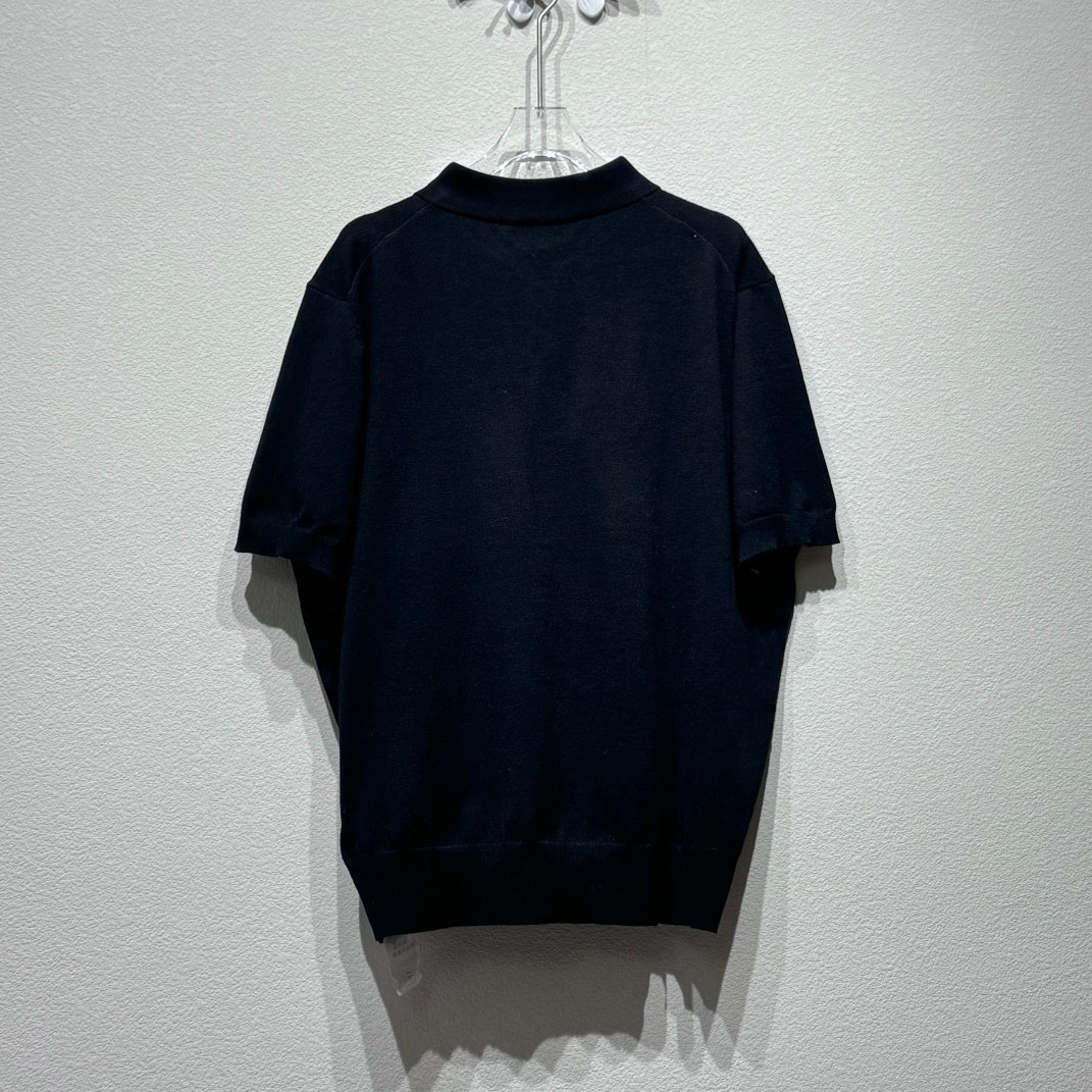 Miu Miu Cotton Piqué Polo Shirt - EUR FASHION
