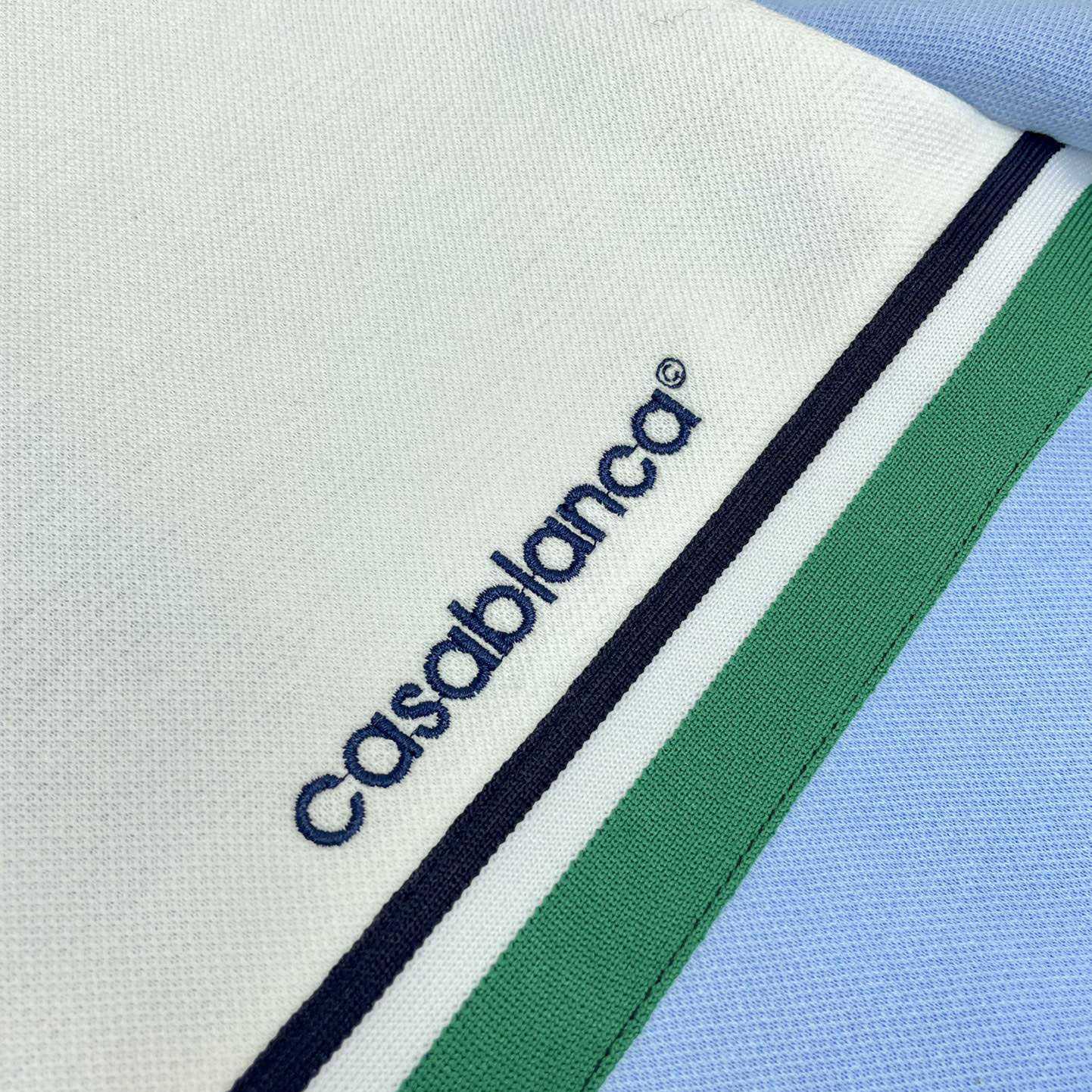 Casablanca Logo-embroidered Panelled Track Jacket   c880 - EUR FASHION