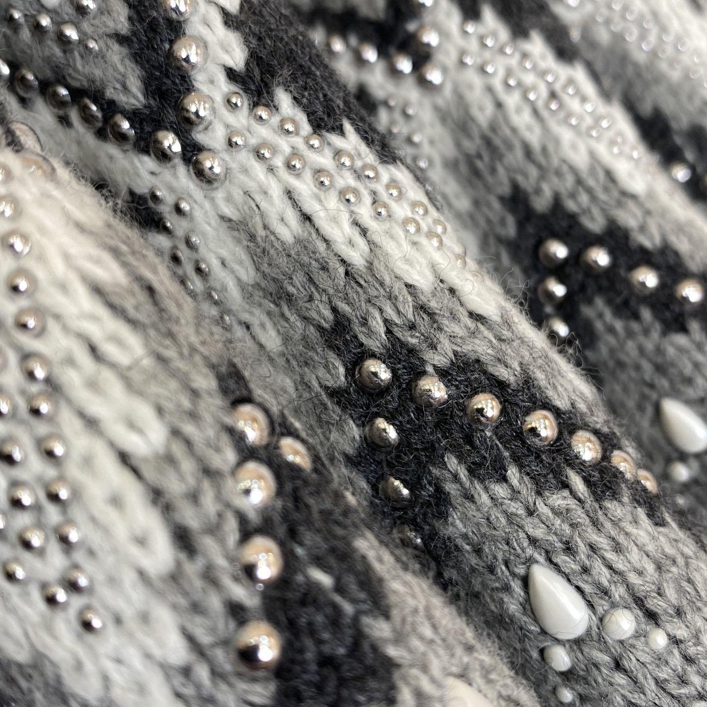 Louis Vuitton Embellished Wool-Cashmere Blend Pullove - EUR FASHION