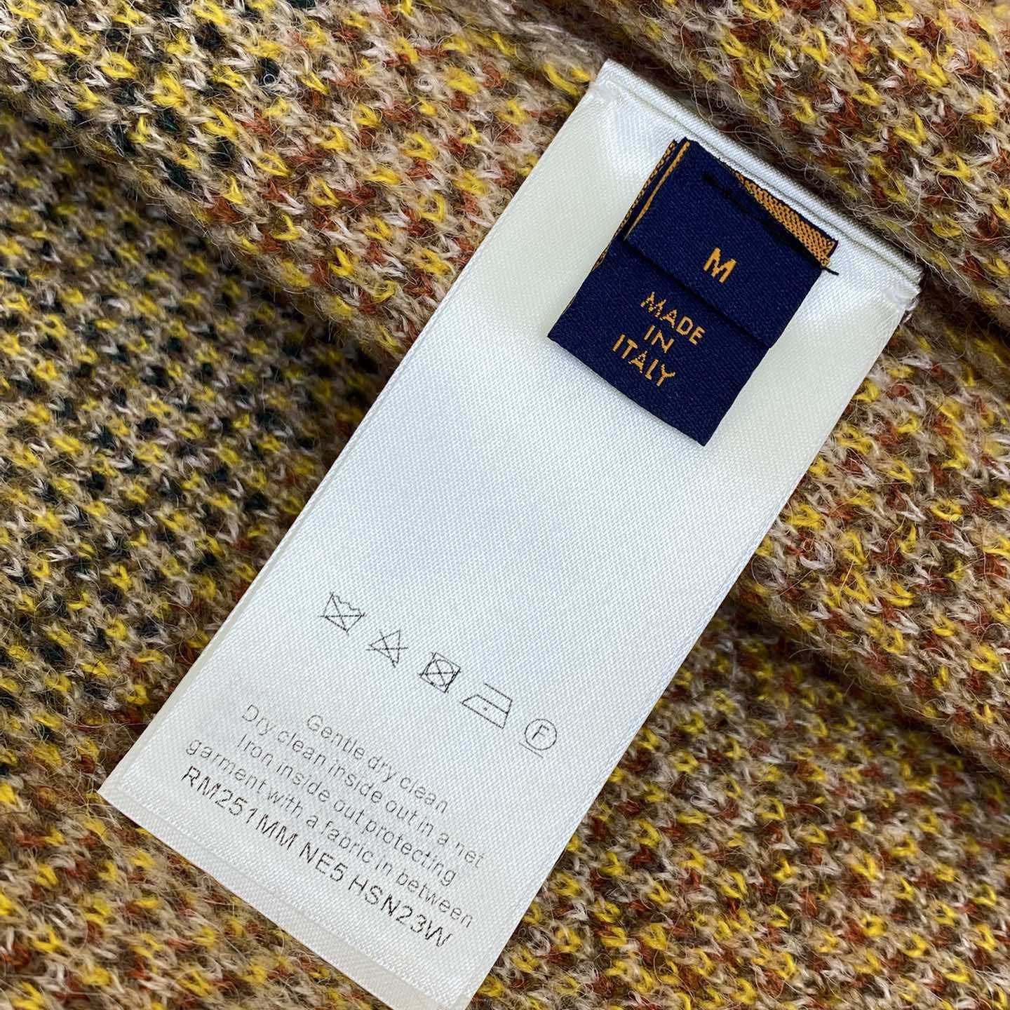 Louis Vuitton Mohair Blend Fair Isle Pullover - EUR FASHION