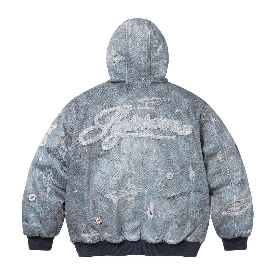 Supreme HJR Trompe L'oeil Hooded Work Jacket - EUR FASHION