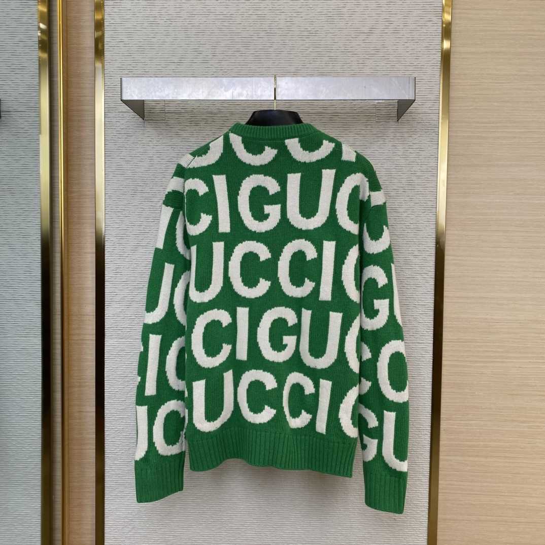 Gucci Logo-intarsia Wool Jumper - EUR FASHION