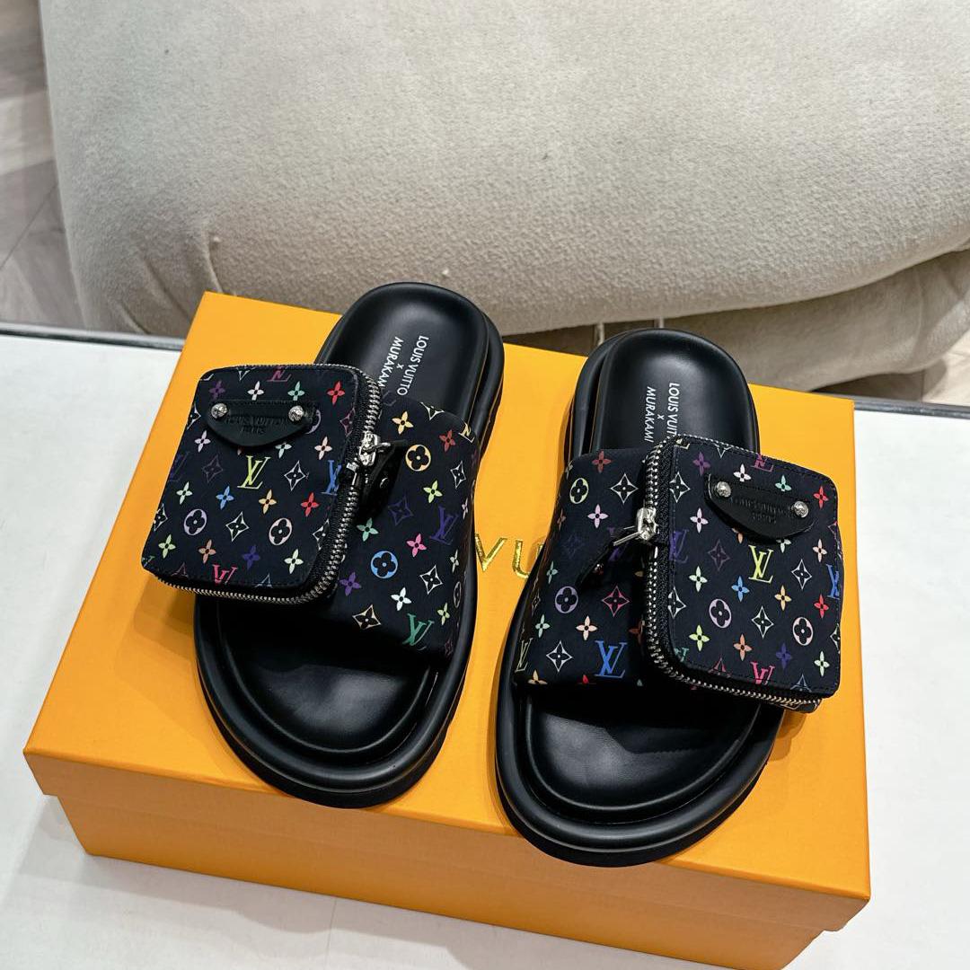 Louis Vuitton LV x TM Pool Pillow Flat Comfort Mule   1AGVRF - EUR FASHION