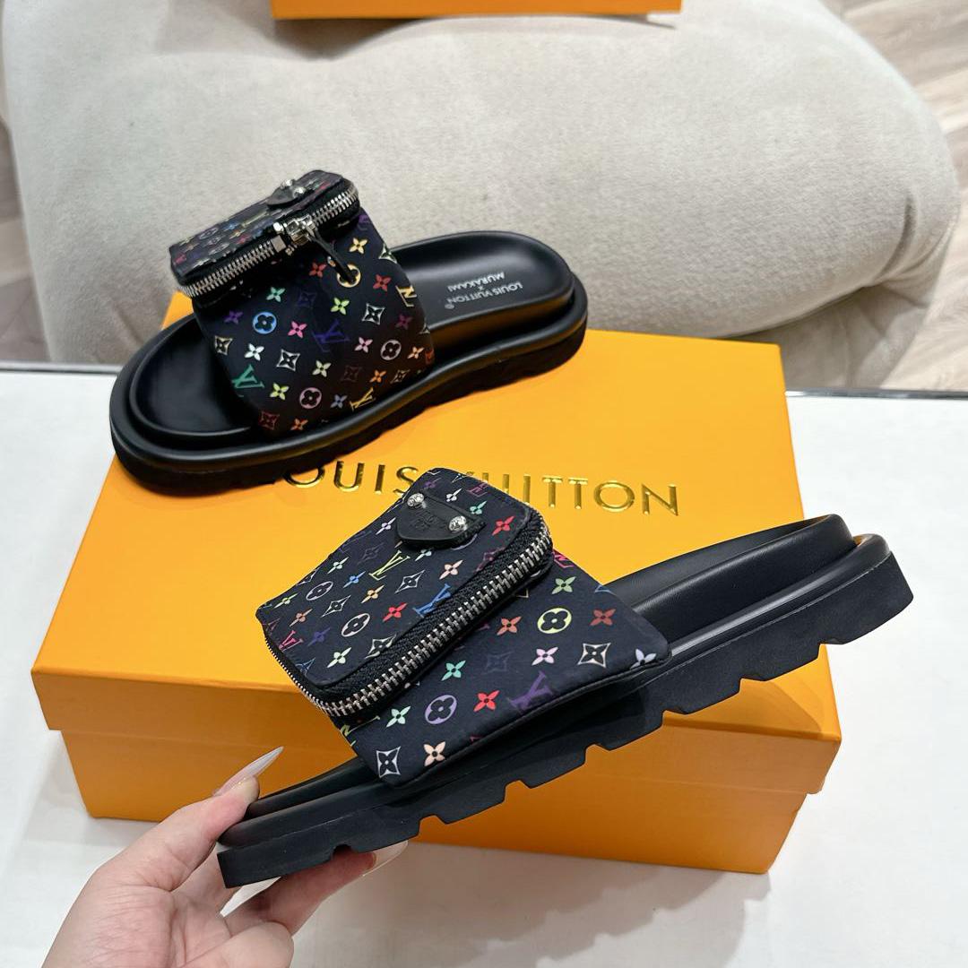 Louis Vuitton LV x TM Pool Pillow Flat Comfort Mule   1AGVRF - EUR FASHION