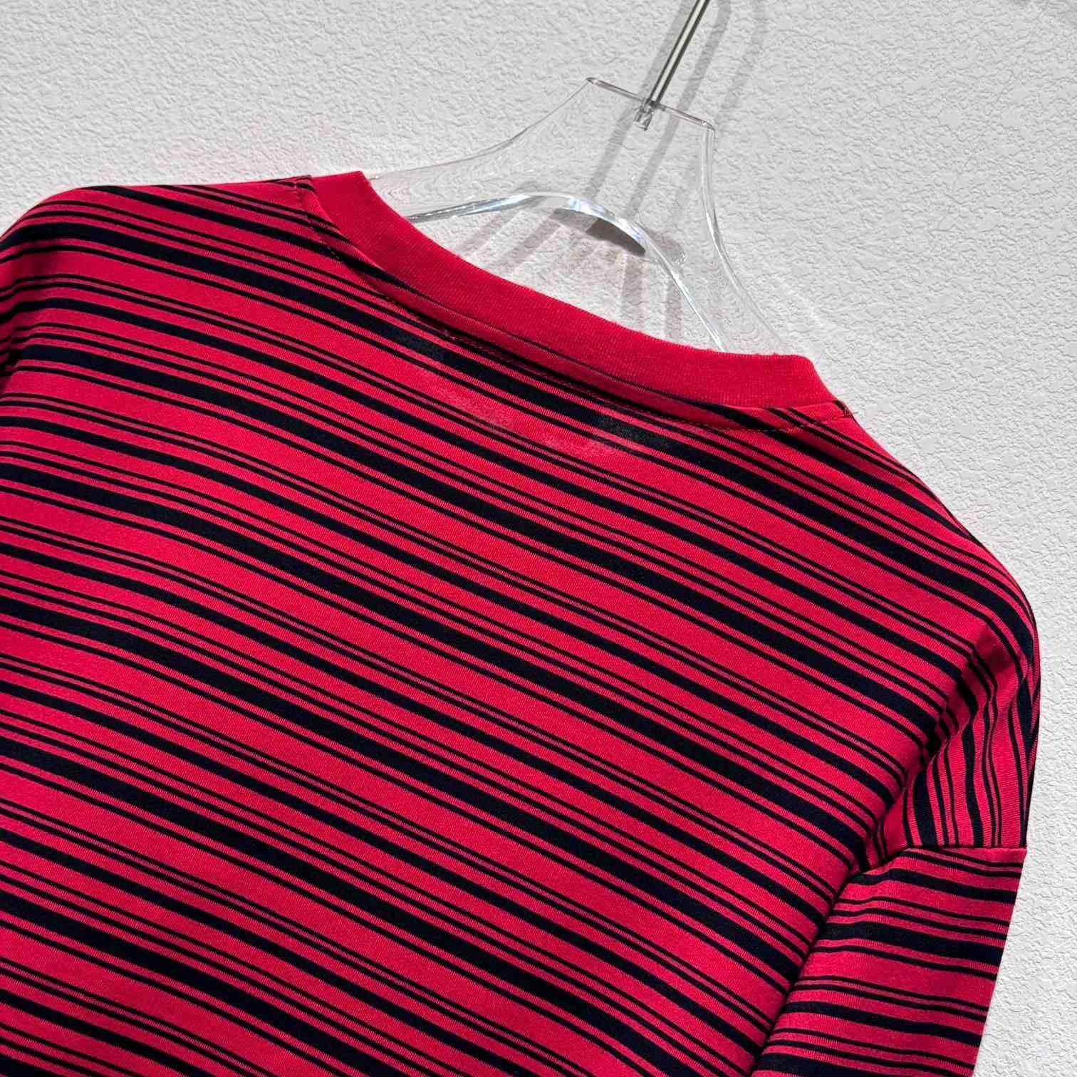 Miu Miu Long-sleeved Cotton Jersey T-shirt - EUR FASHION