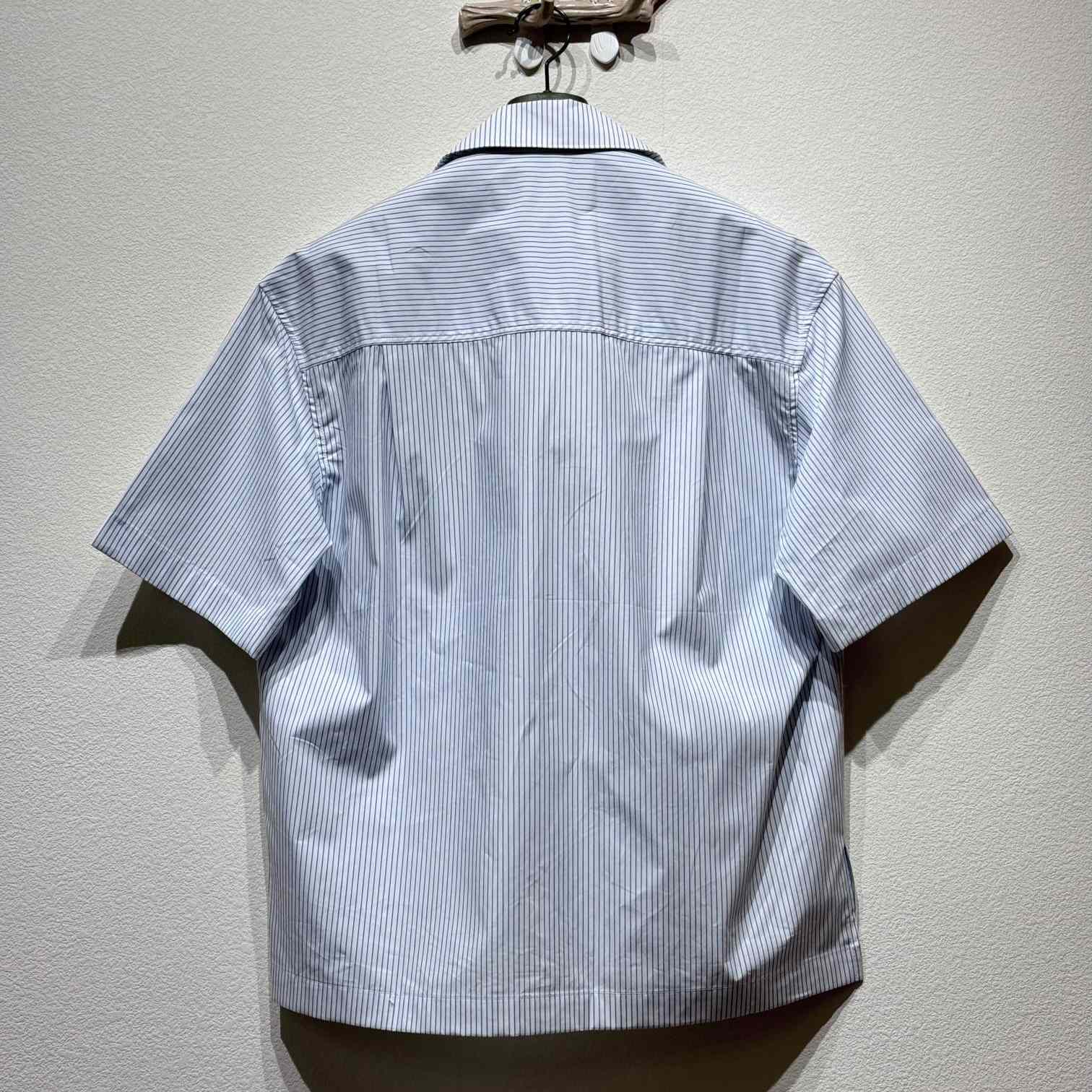 Gucci Embroidered Striped Cotton Shirt - EUR FASHION