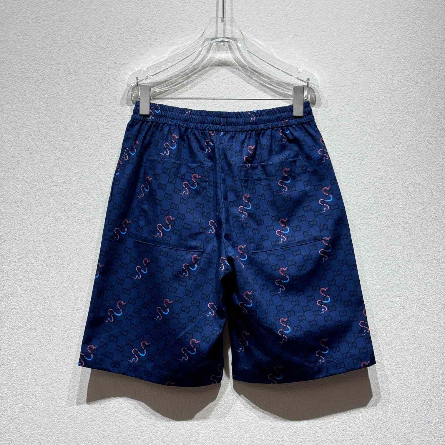 Gucci Printed Cotton Ripstop Shorts - EUR FASHION
