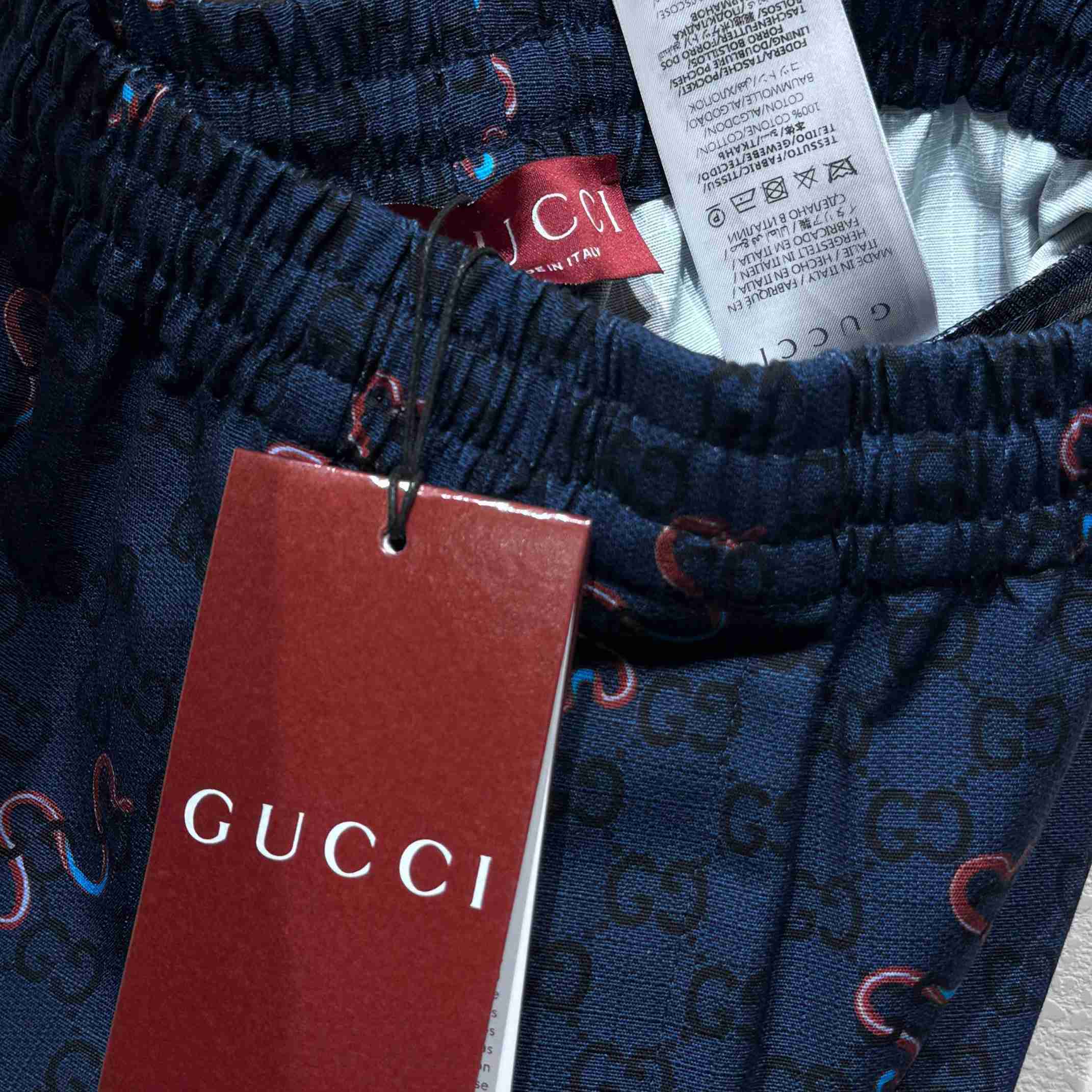 Gucci Printed Cotton Ripstop Shorts - EUR FASHION