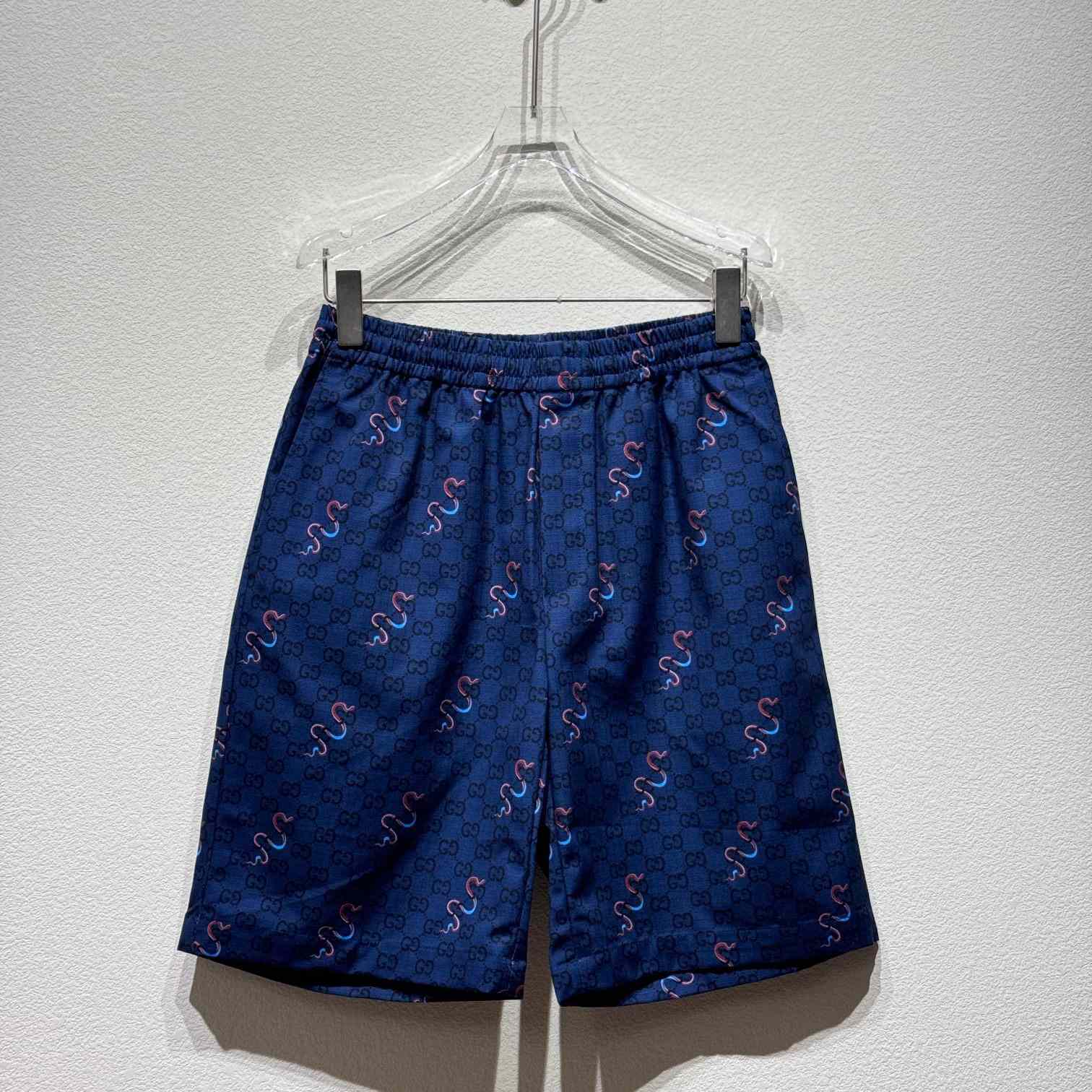 Gucci Printed Cotton Ripstop Shorts - EUR FASHION