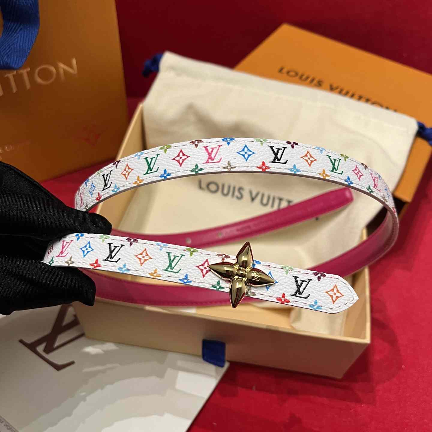 Louis Vuitton LV x TM LV D-Ring 15mm Belt    - EUR FASHION