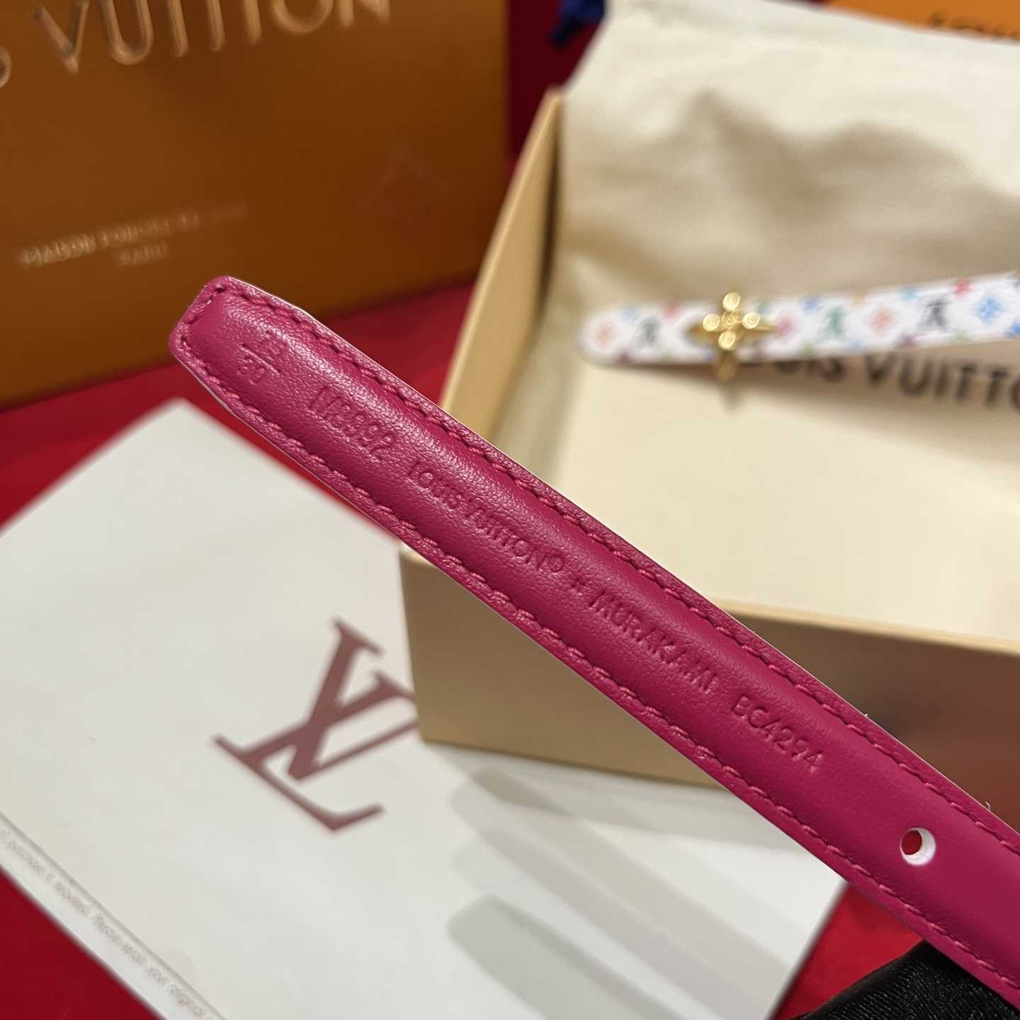 Louis Vuitton LV x TM LV D-Ring 15mm Belt    - EUR FASHION