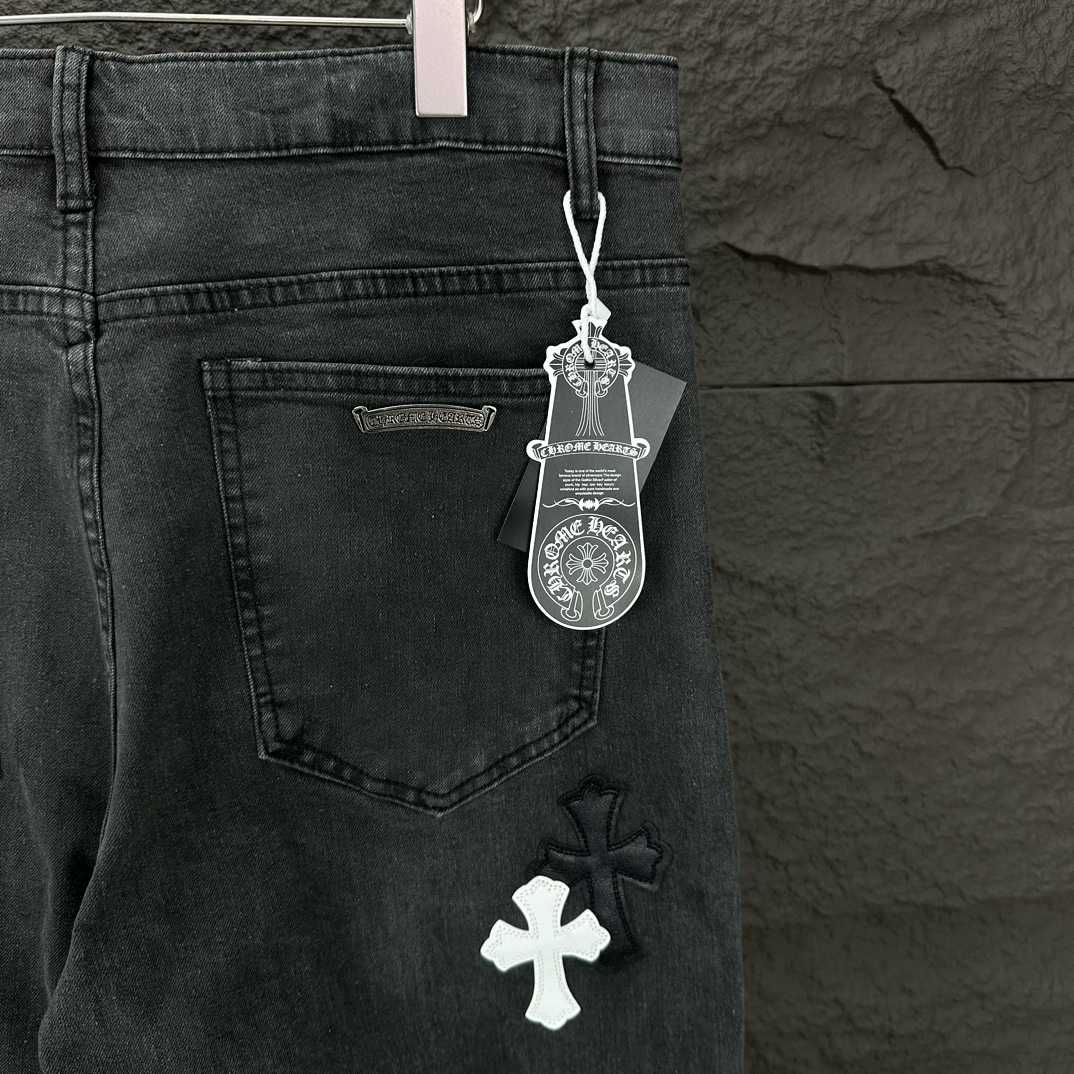Chrome Hearts Straight Leg Jeans - EUR FASHION