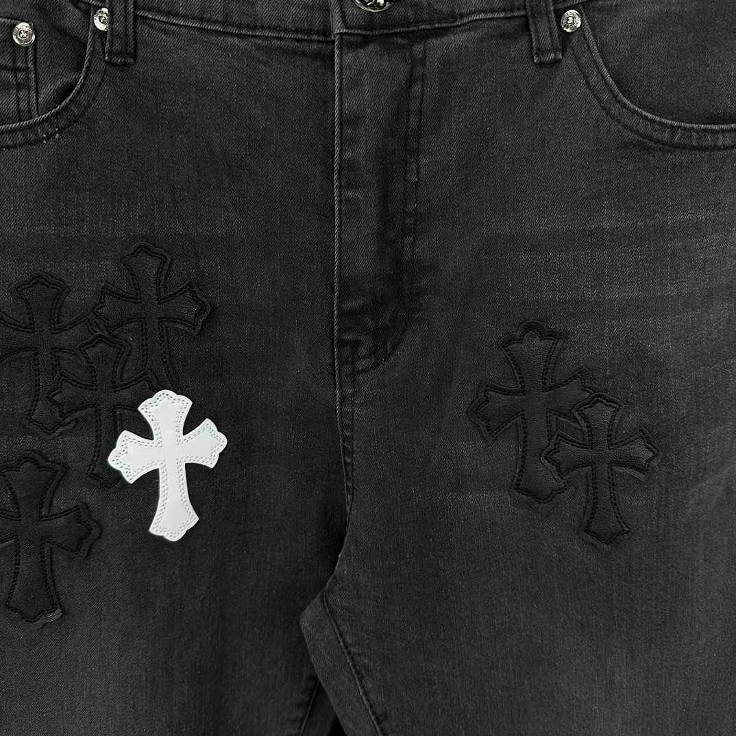 Chrome Hearts Straight Leg Jeans - EUR FASHION