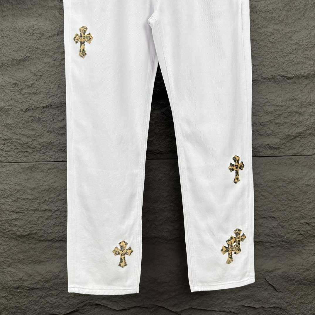 Chrome Hearts Straight Leg Jeans - EUR FASHION
