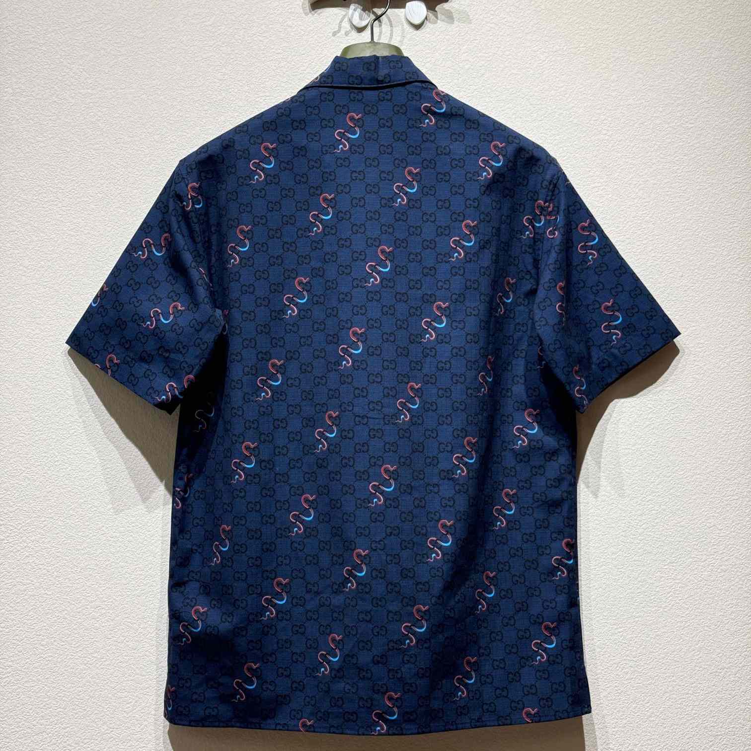 Gucci Printed Cotton Ripstop Shirt - EUR FASHION