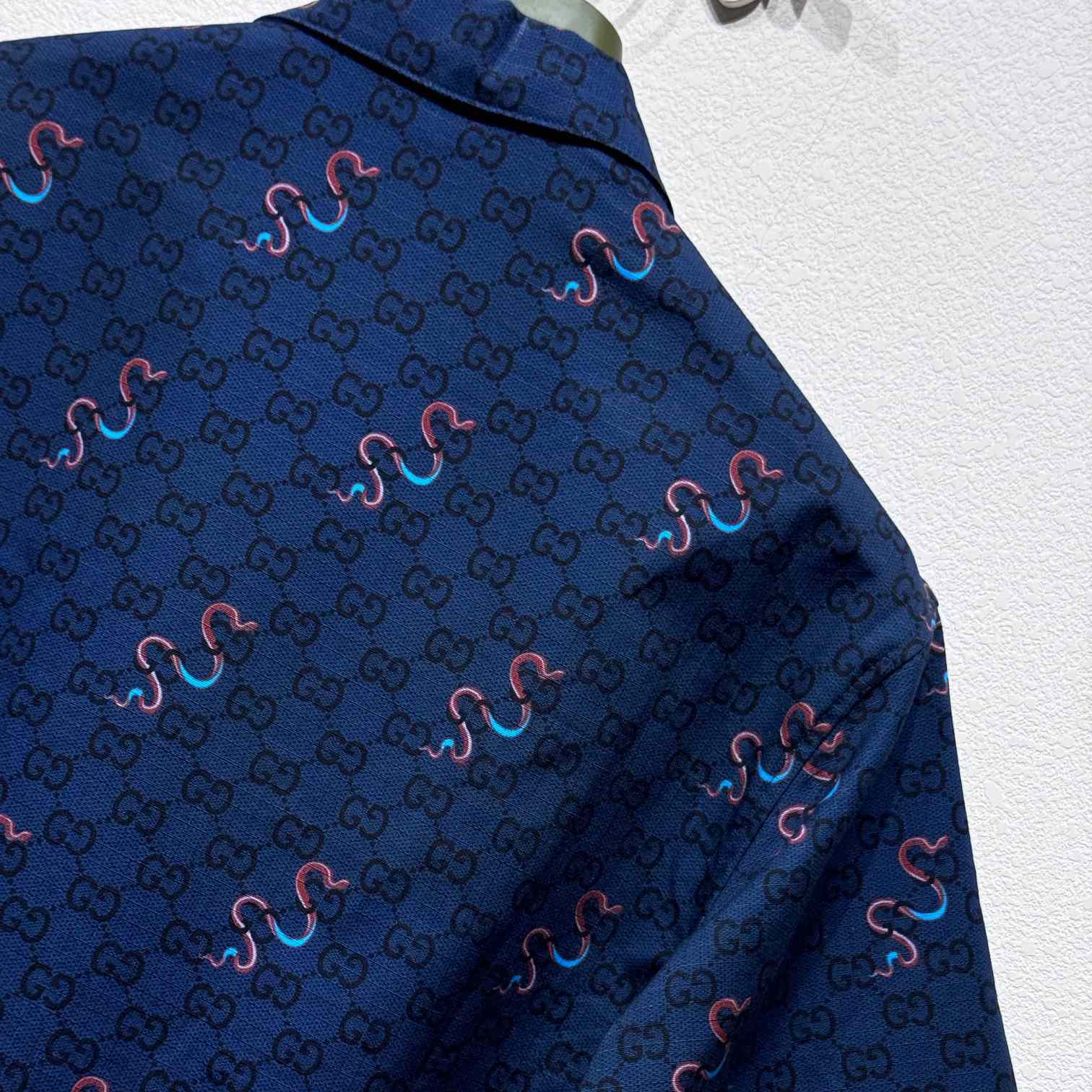 Gucci Printed Cotton Ripstop Shirt - EUR FASHION